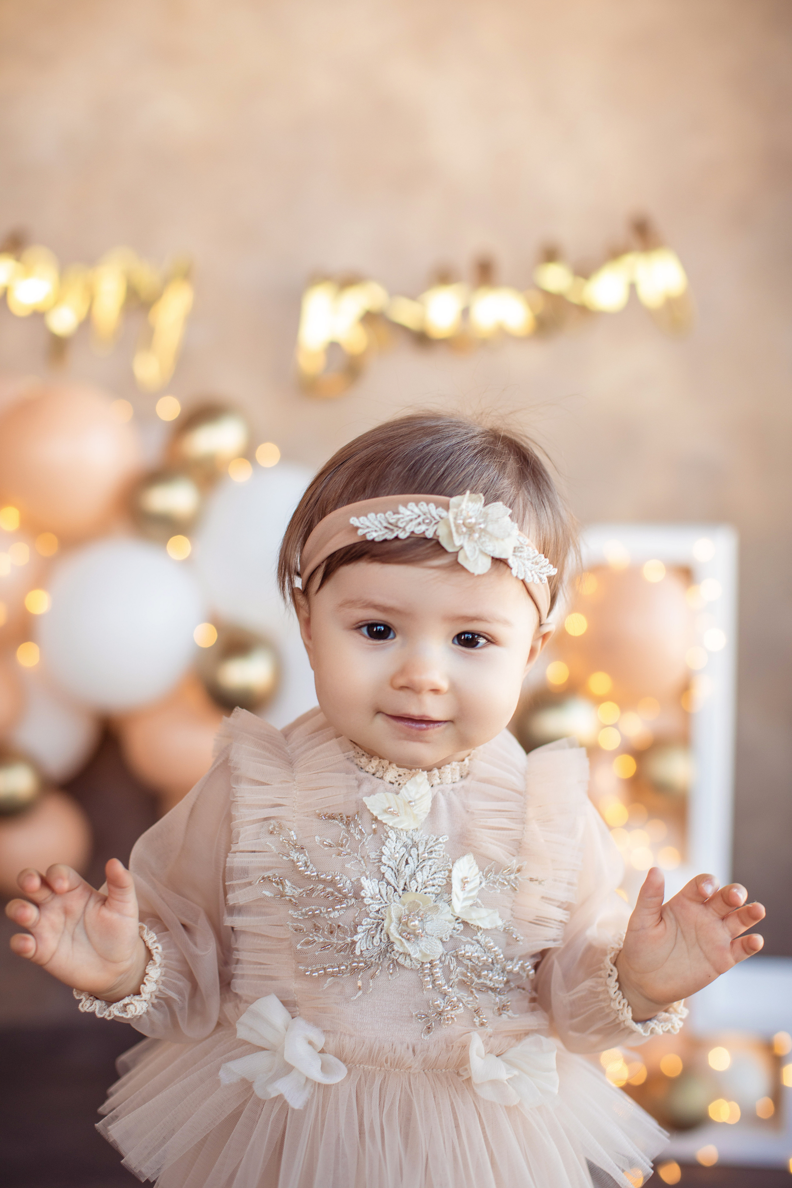 Алиса 1 годик. Фотограф новорожденных и деток постарше в Екатеринбурге Яна Добрынина