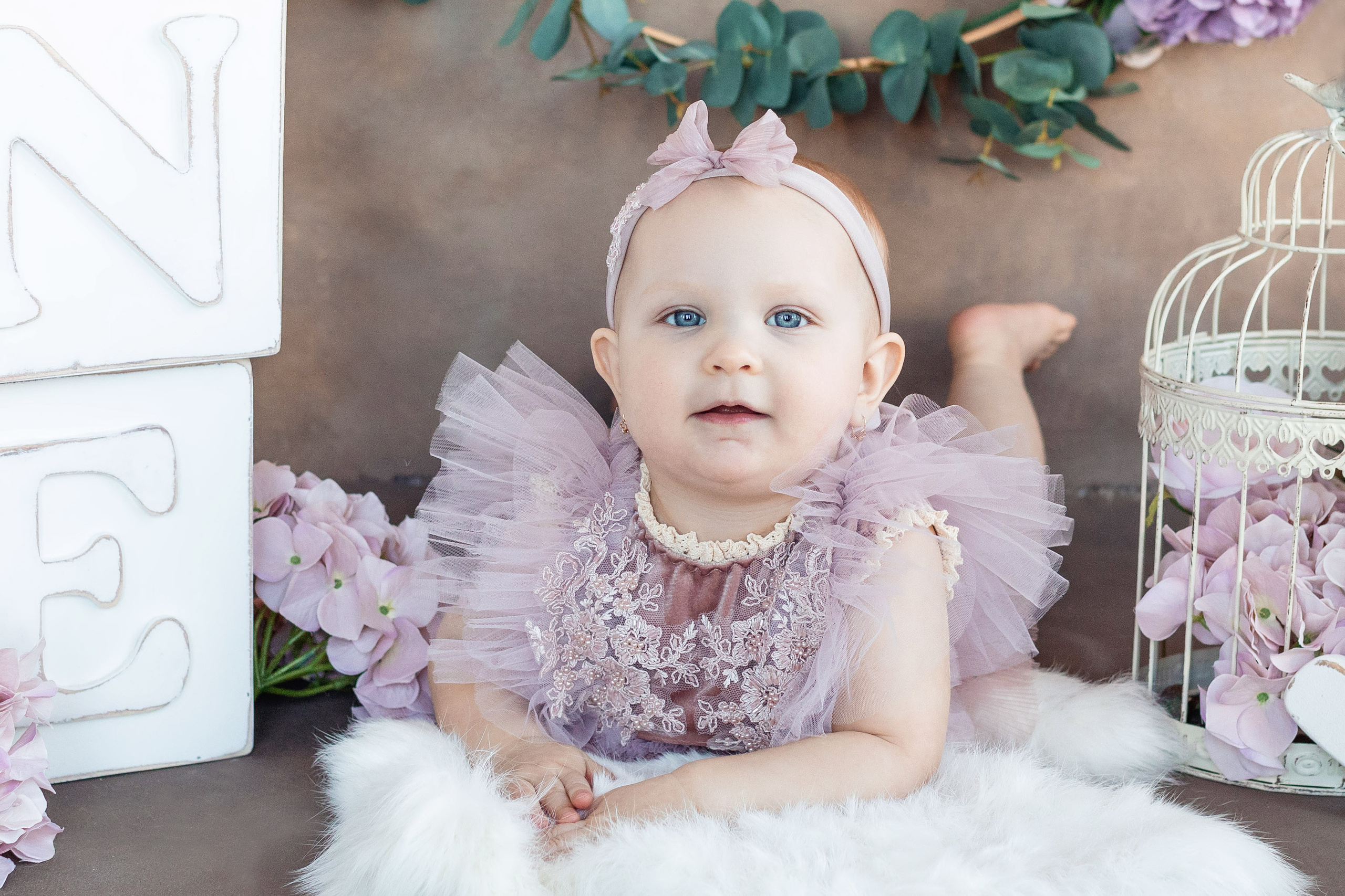 Юлианна 1 годик. Фотограф новорожденных и деток постарше в Екатеринбурге Яна Добрынина