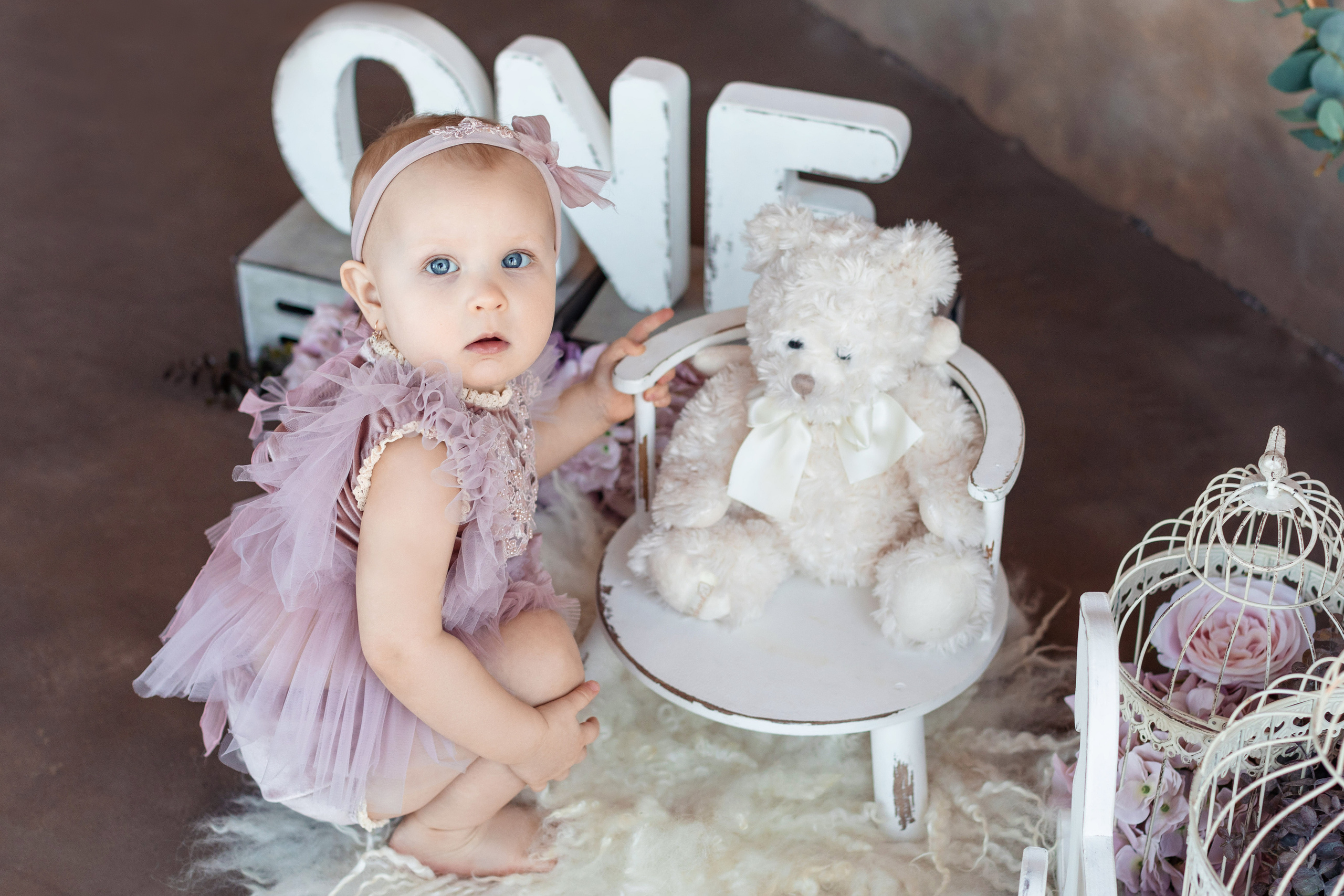 Юлианна 1 годик. Фотограф новорожденных и деток постарше в Екатеринбурге Яна Добрынина