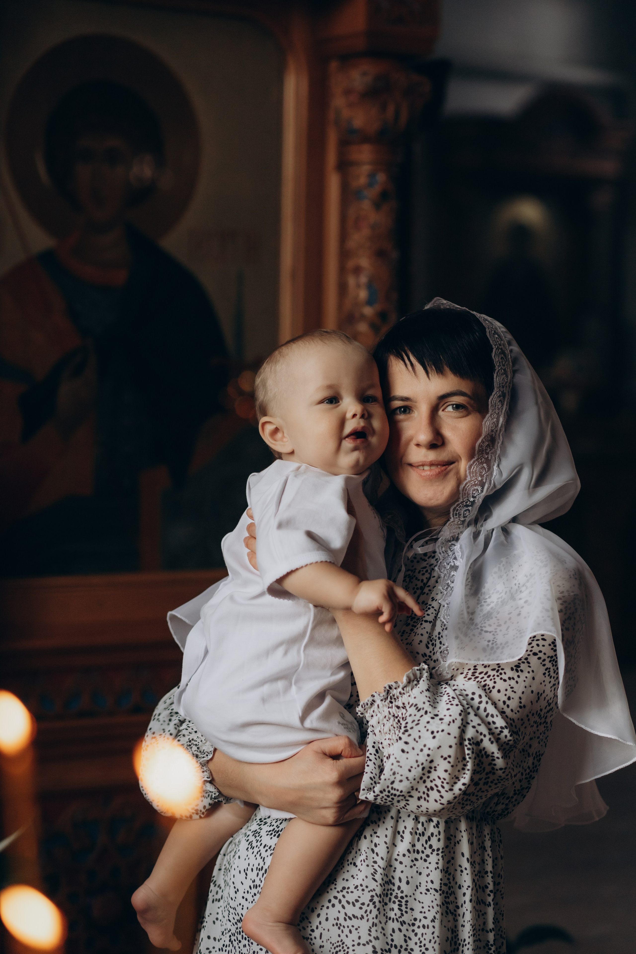 Таинство Крещения. Северная церковь. Фотограф Новый Уренгой I Ньюборн I Фотограф материнства I ЯНАО