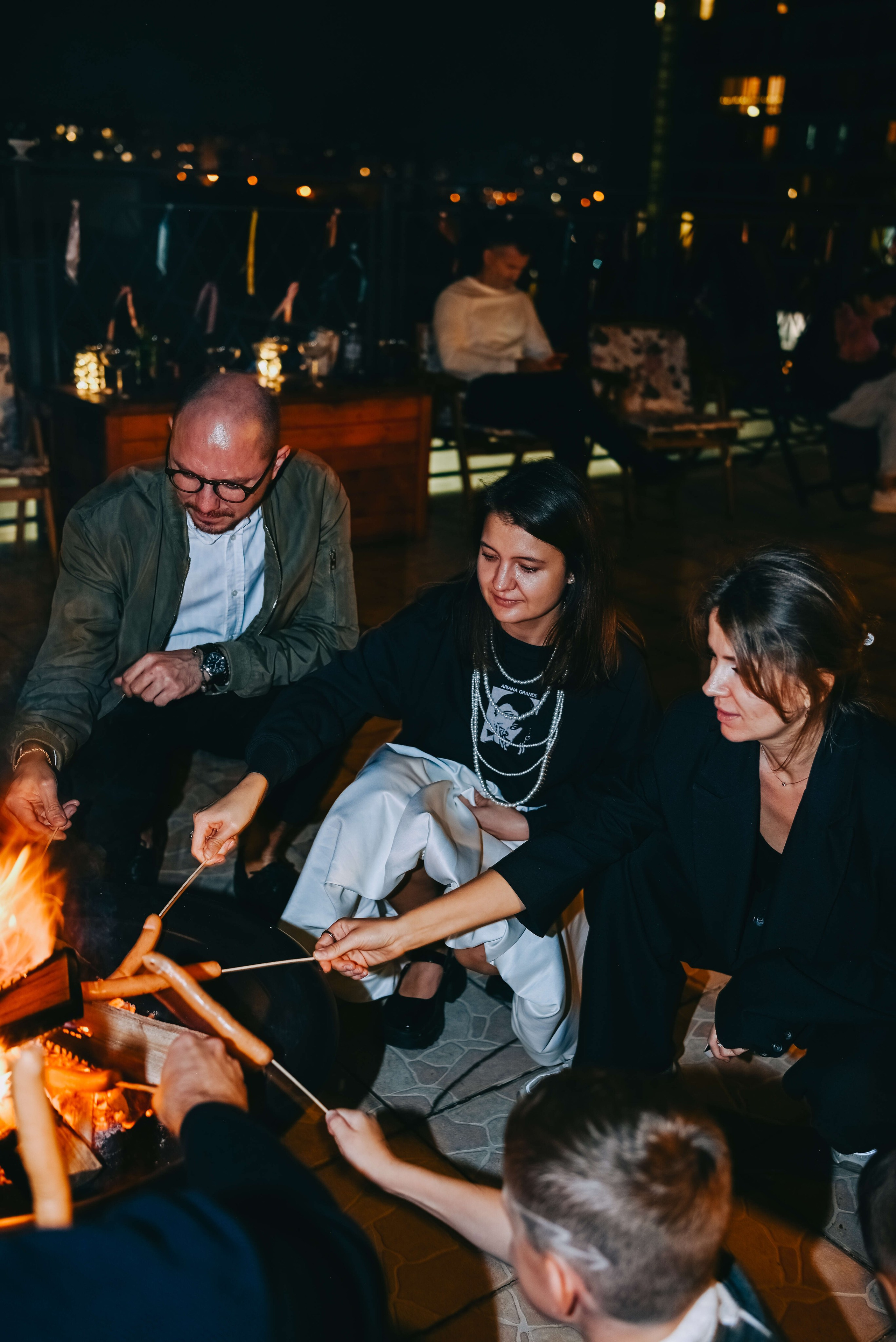 Вечеринка на крыше. Портретный и свадебный фотограф в Тбилиси • xeniqo