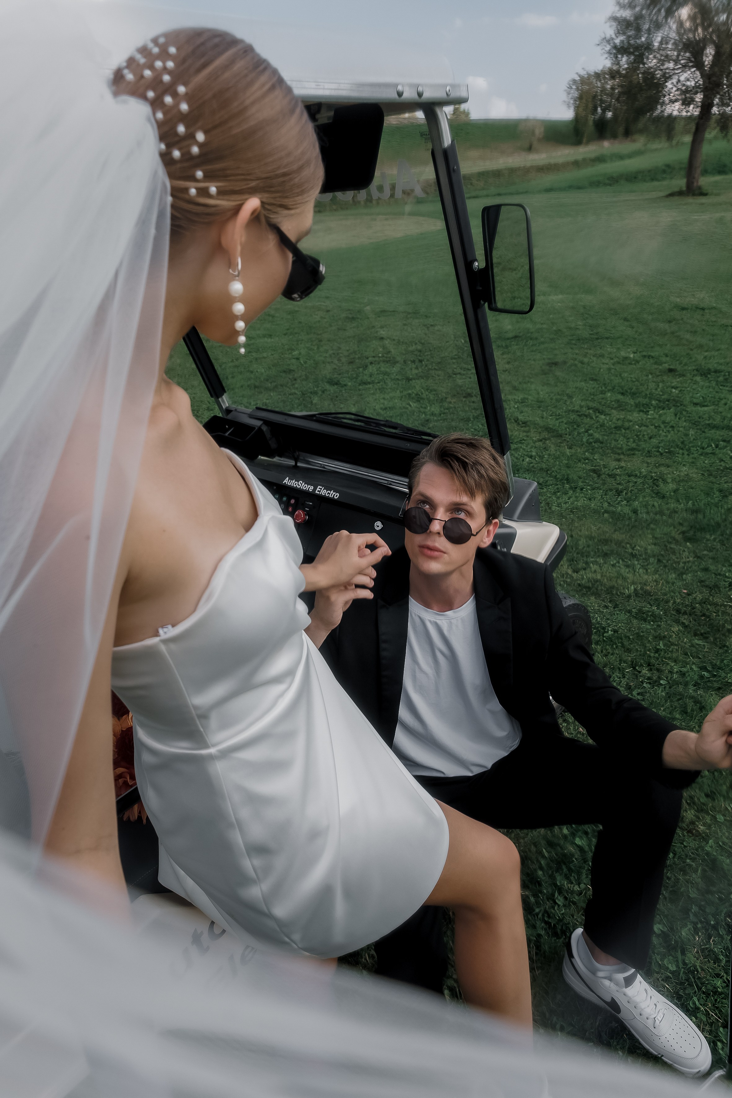 Свадьба на гольф-поле. Свадебный фотограф Татьяна Аберле свадебный видеограф Роман Аберле Калининград