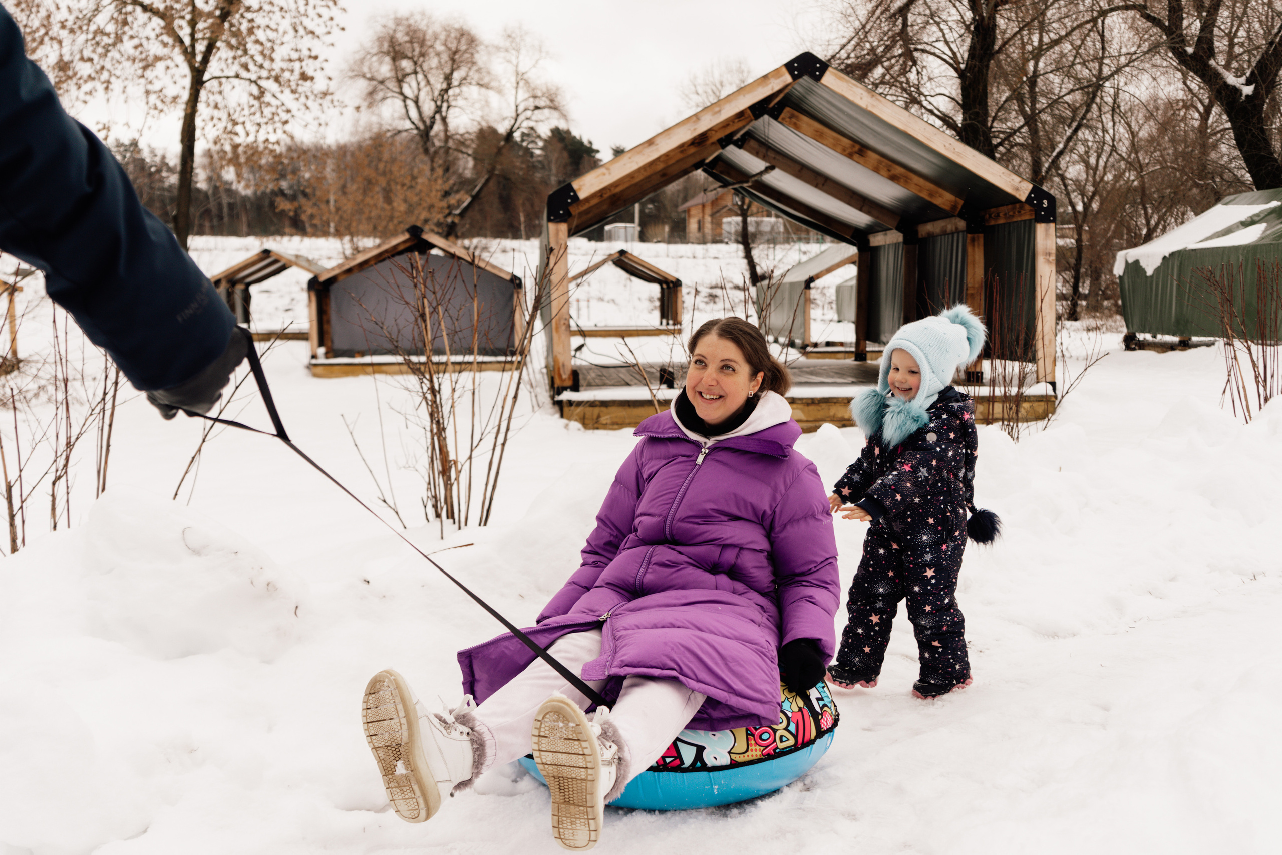 Семейная фотопрогулка в загородном клубе «Гуляй-Город. Лиза Фирстова — самый добрый фотограф