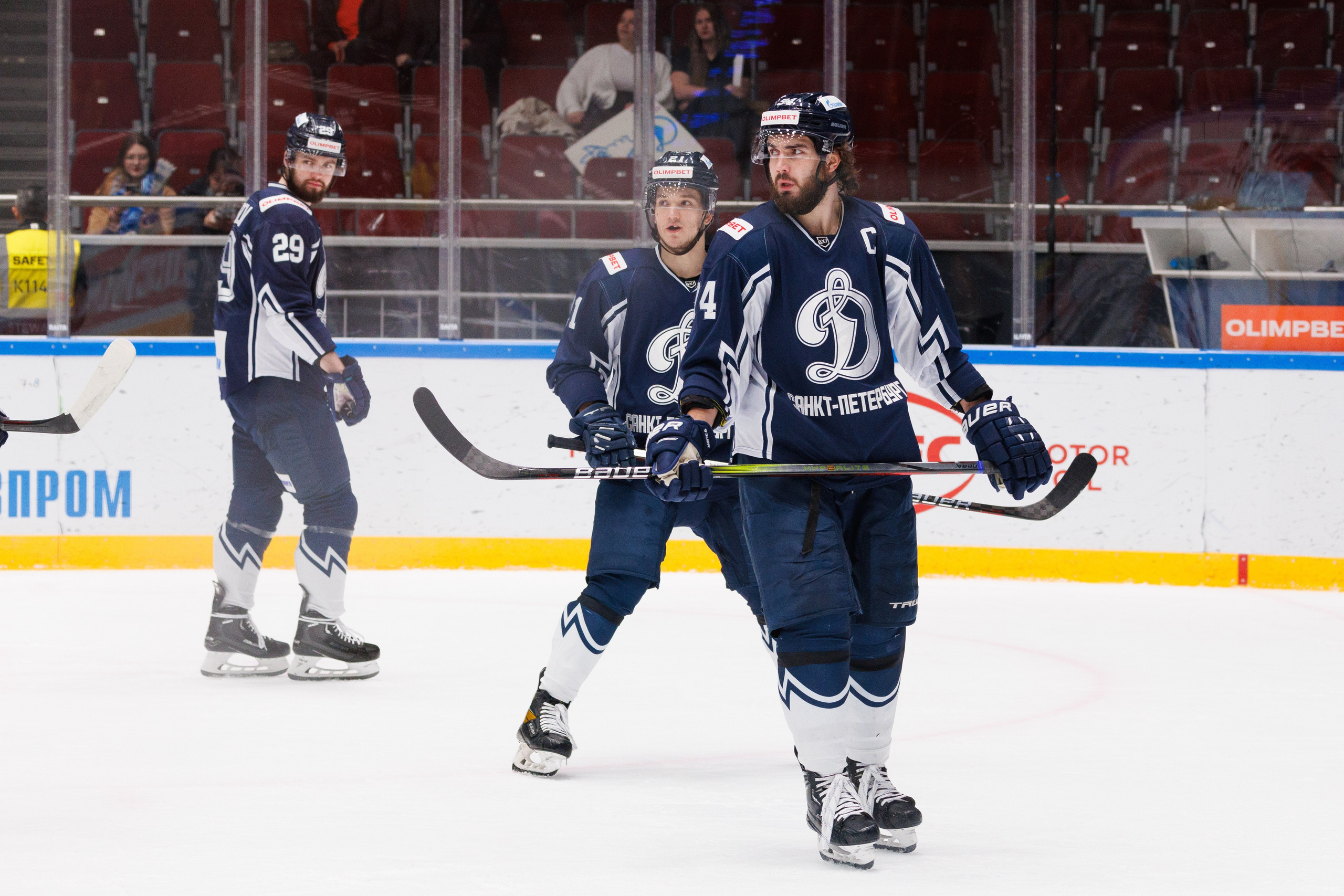 МХК Динамо (СПб) — МХК Кристалл. Фотограф Александр Заломаев