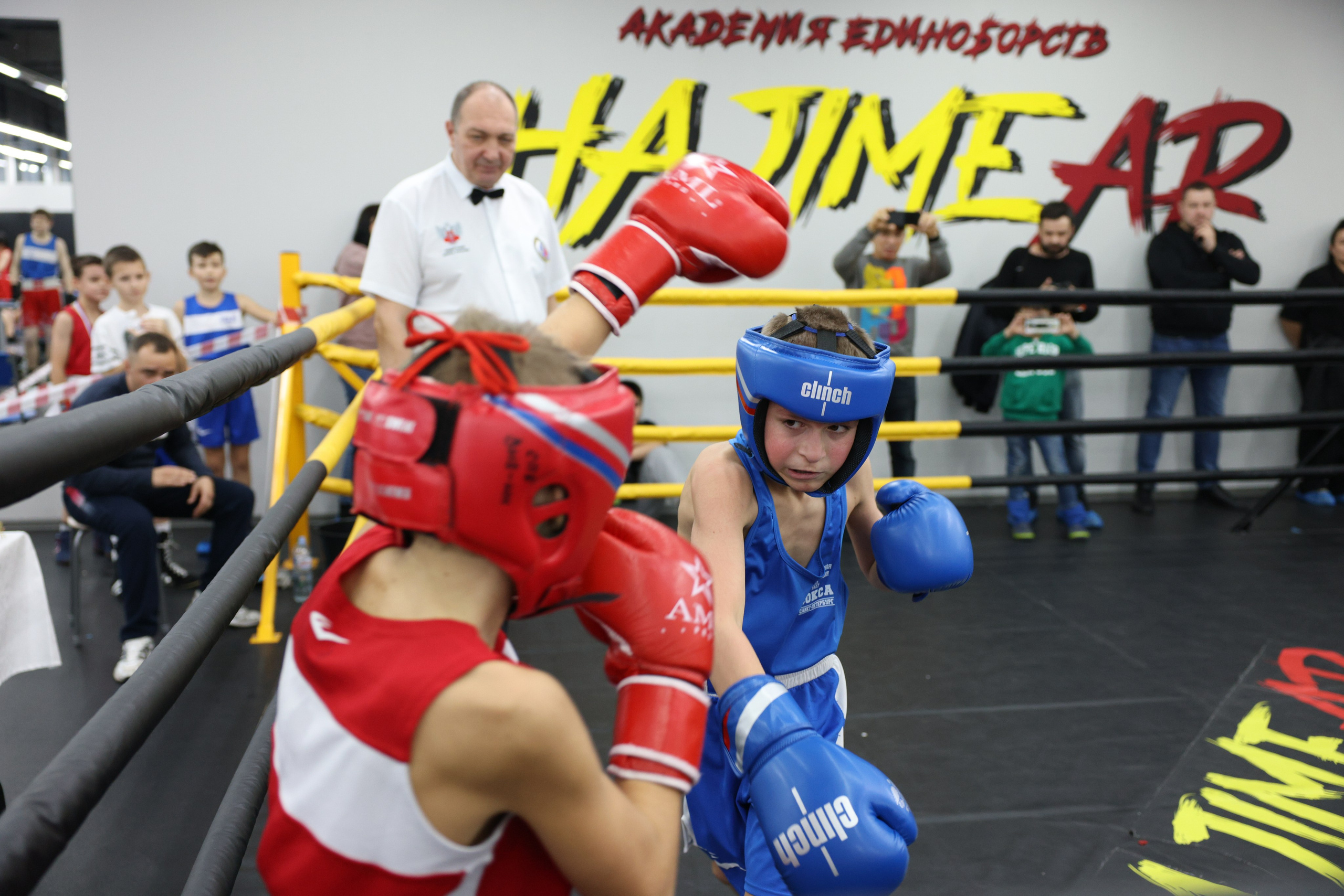 Открытый ринг «кубок ООО «ТЭК НеваСпецТяж». Фотограф Александр Заломаев