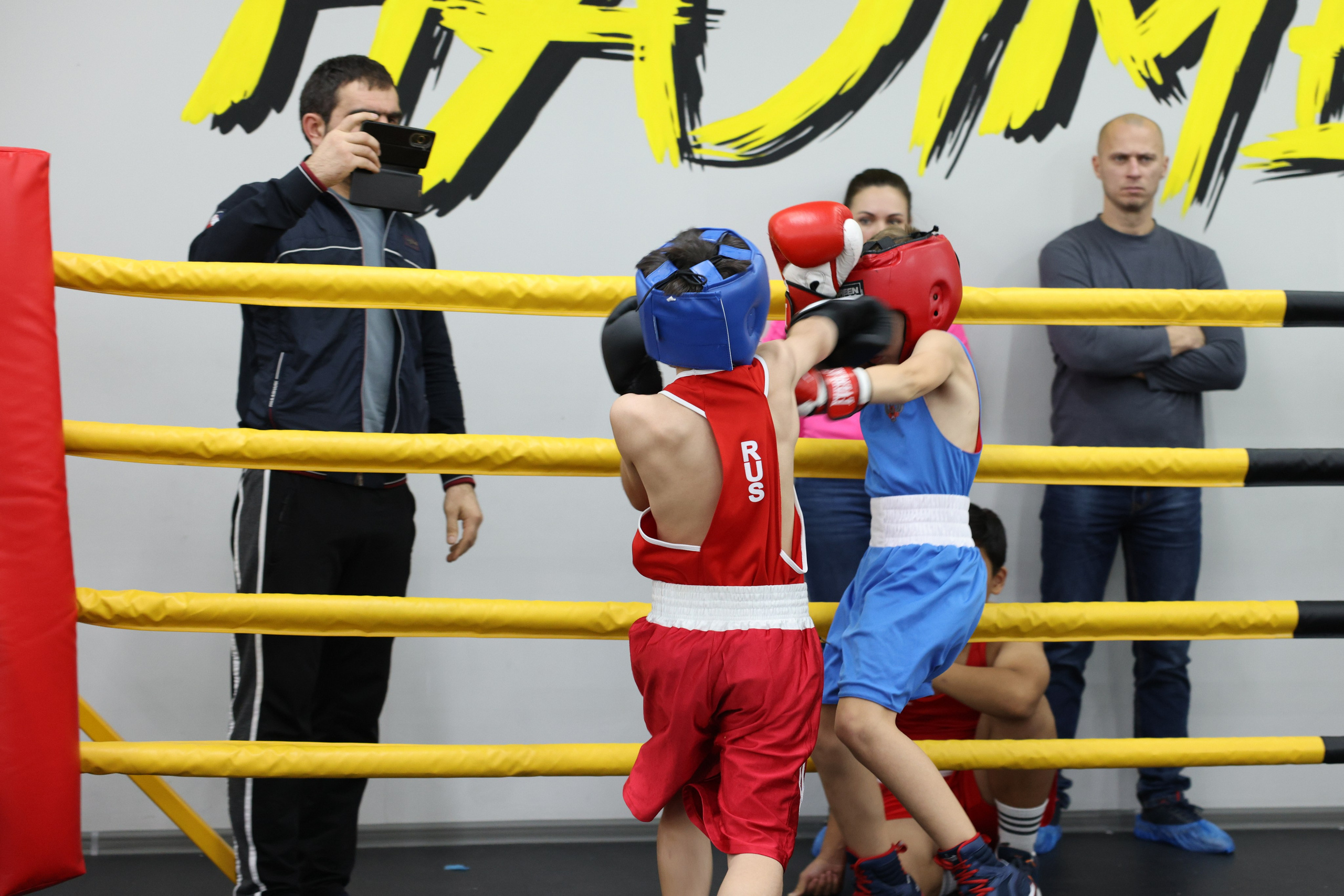 Открытый ринг «кубок ООО «ТЭК НеваСпецТяж». Фотограф Александр Заломаев
