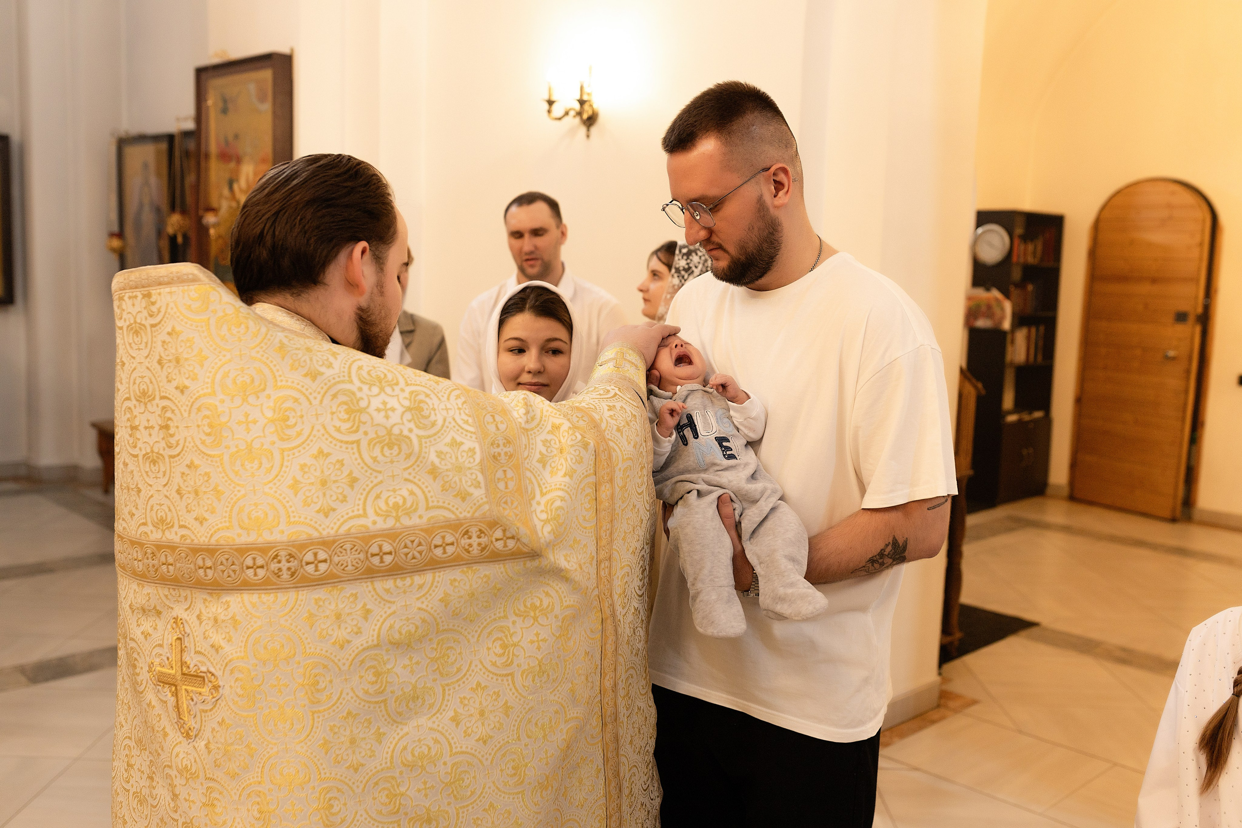 Таинство крещения Алисы. Фотограф в Железнодорожном и Балашихе