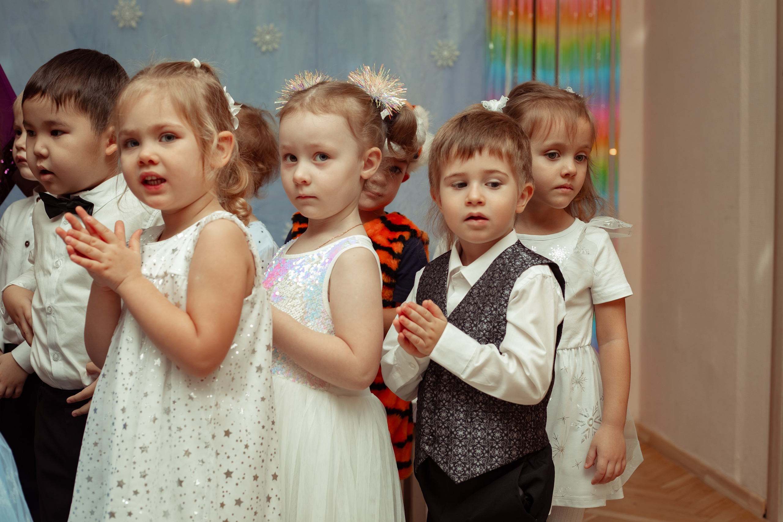 Новогодний утренник в детском саду. Семейный и детский фотограф в Москве Дорогова Екатерина