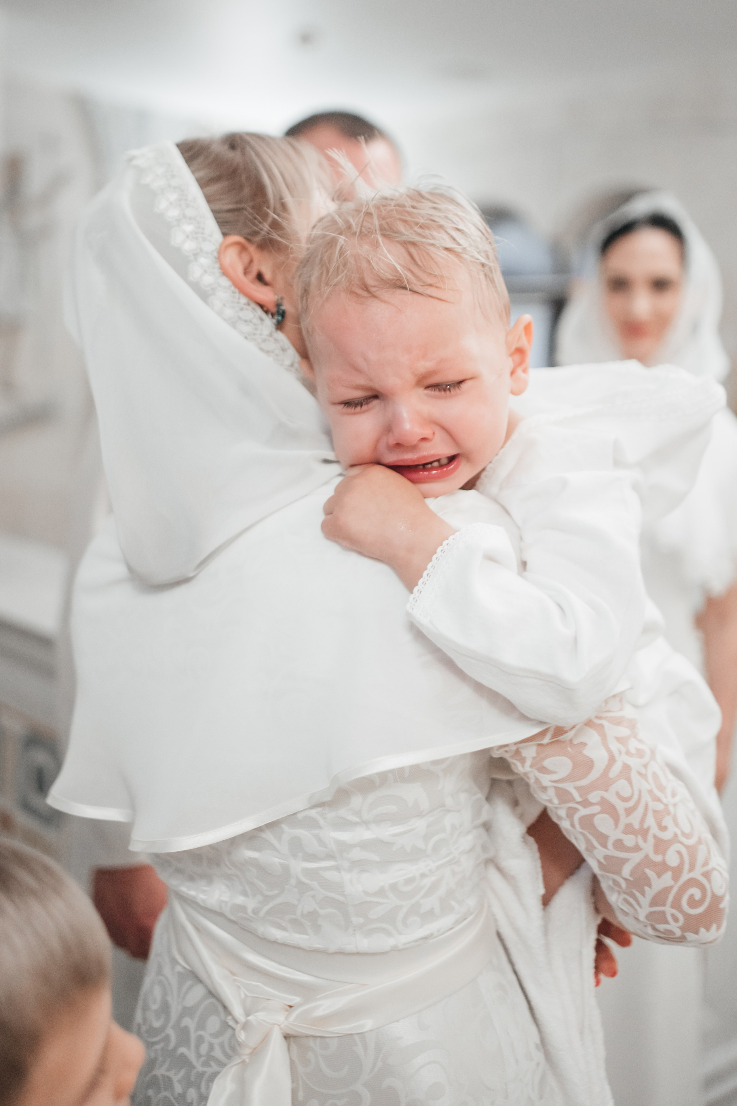 Крещение Артемия. Семейный фотограф в Москве и Подмосковье Иванова Нина