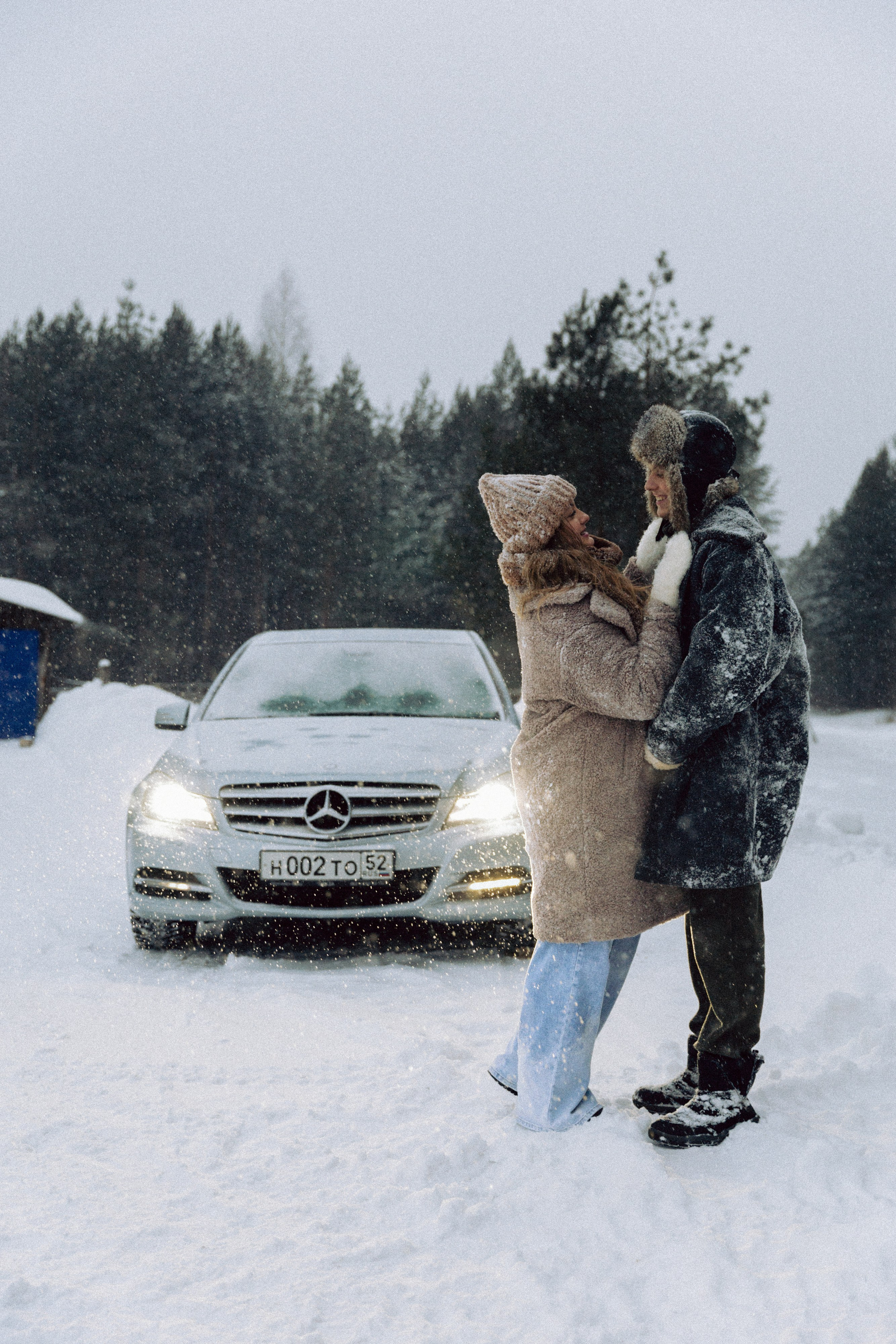 Зимняя лав стори. Фотограф Ульяна Дивина в Нижнем Новгороде и Нижегородской области