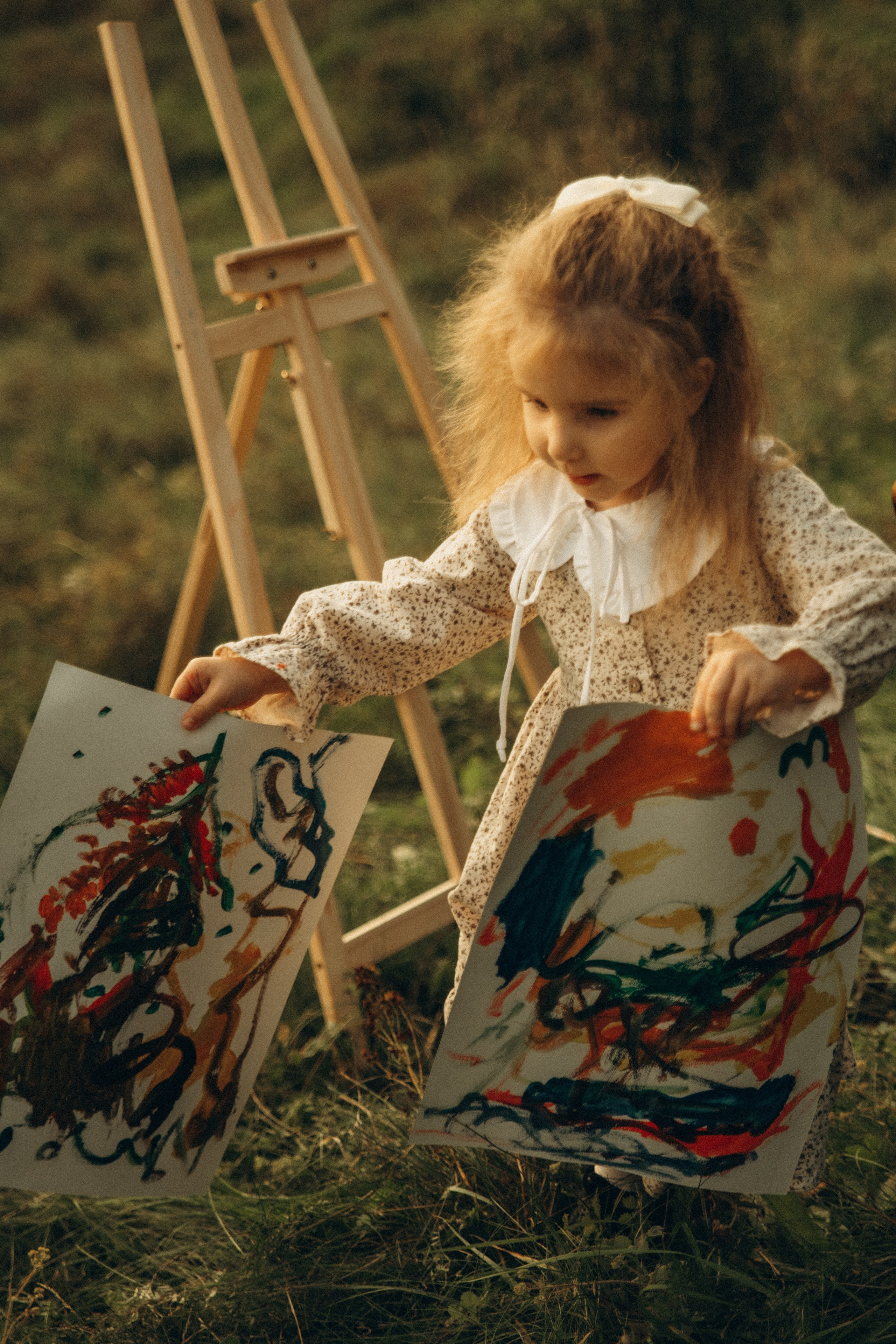 Художница. Гаврилова Настя семейный фотограф lifestyle в Москве