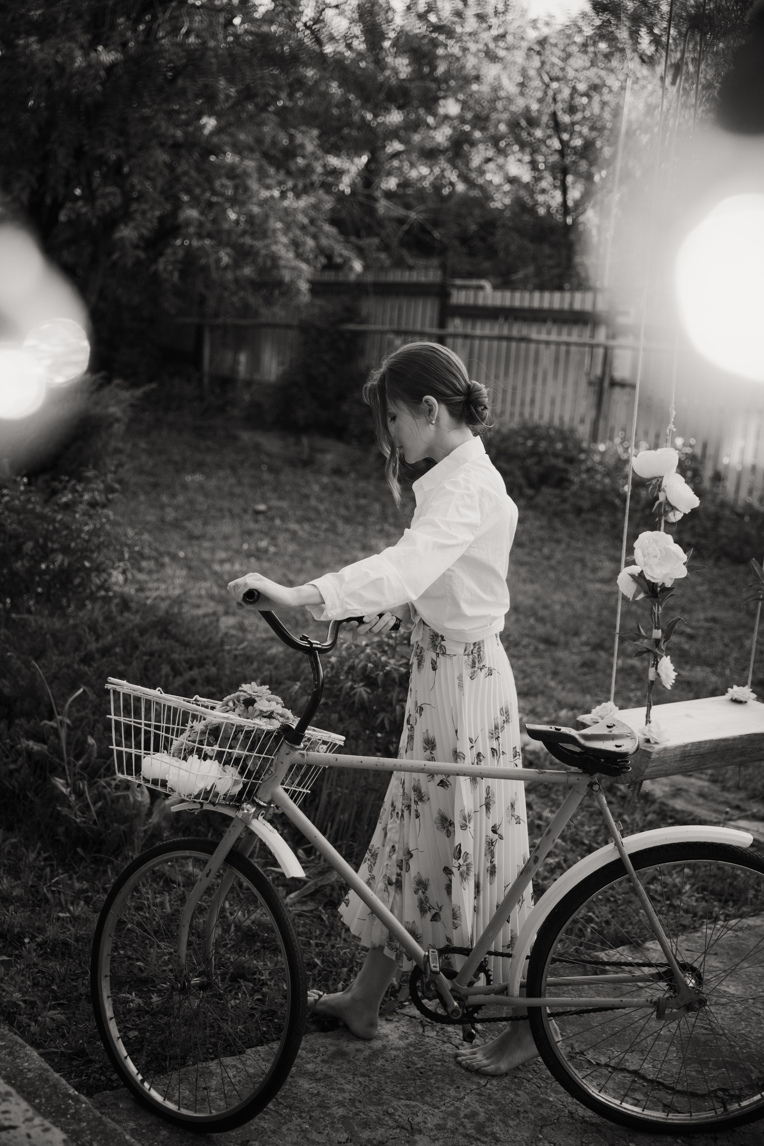 Потретная фотосессия в деревенском стиле на природе. Свадебный и семейный фотограф в Самаре и Тольятти | Елена Топанцева