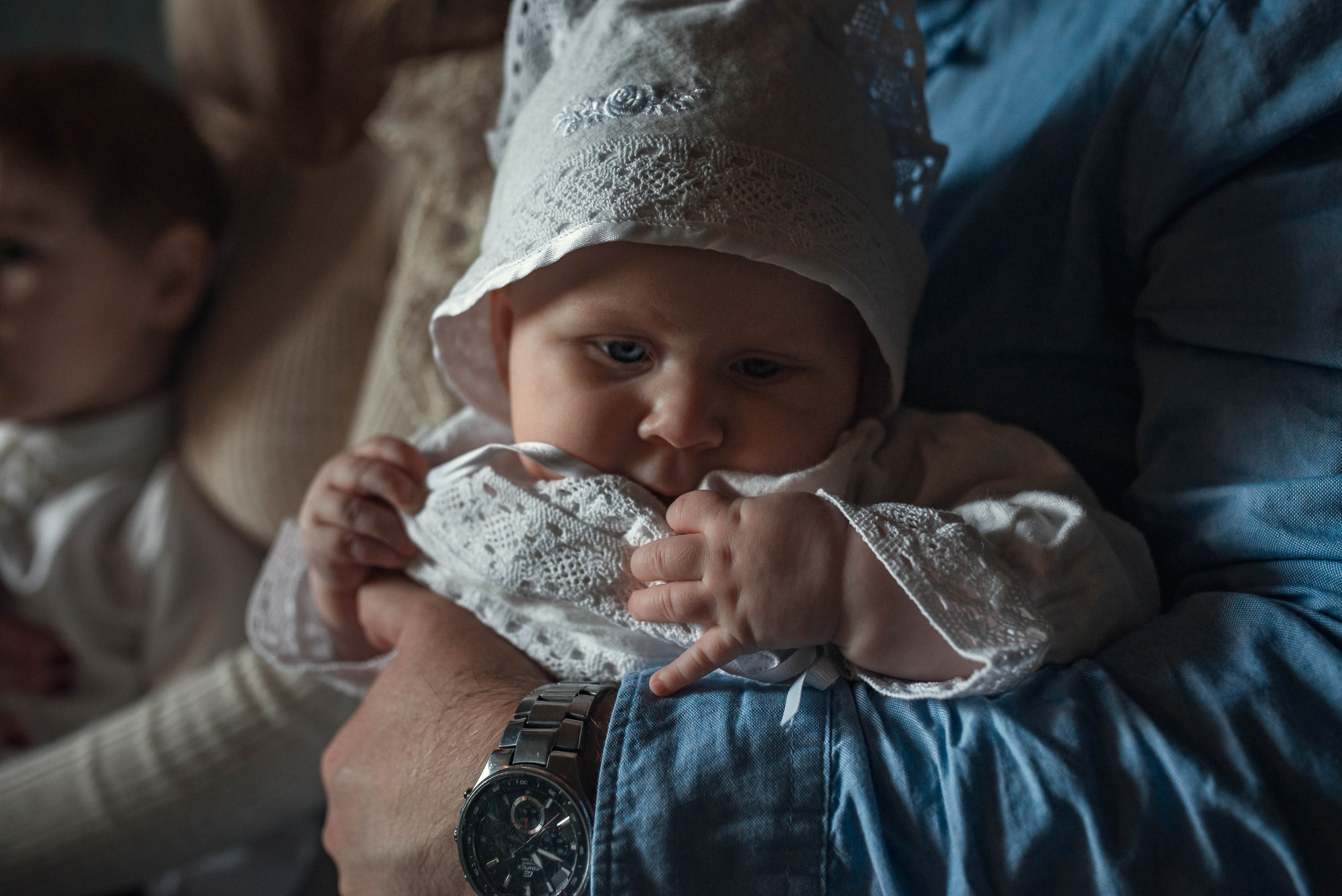 Крещение Екатерины в Троицком соборе Саратова. Фотограф на крещение в Саратове Марина Грушина