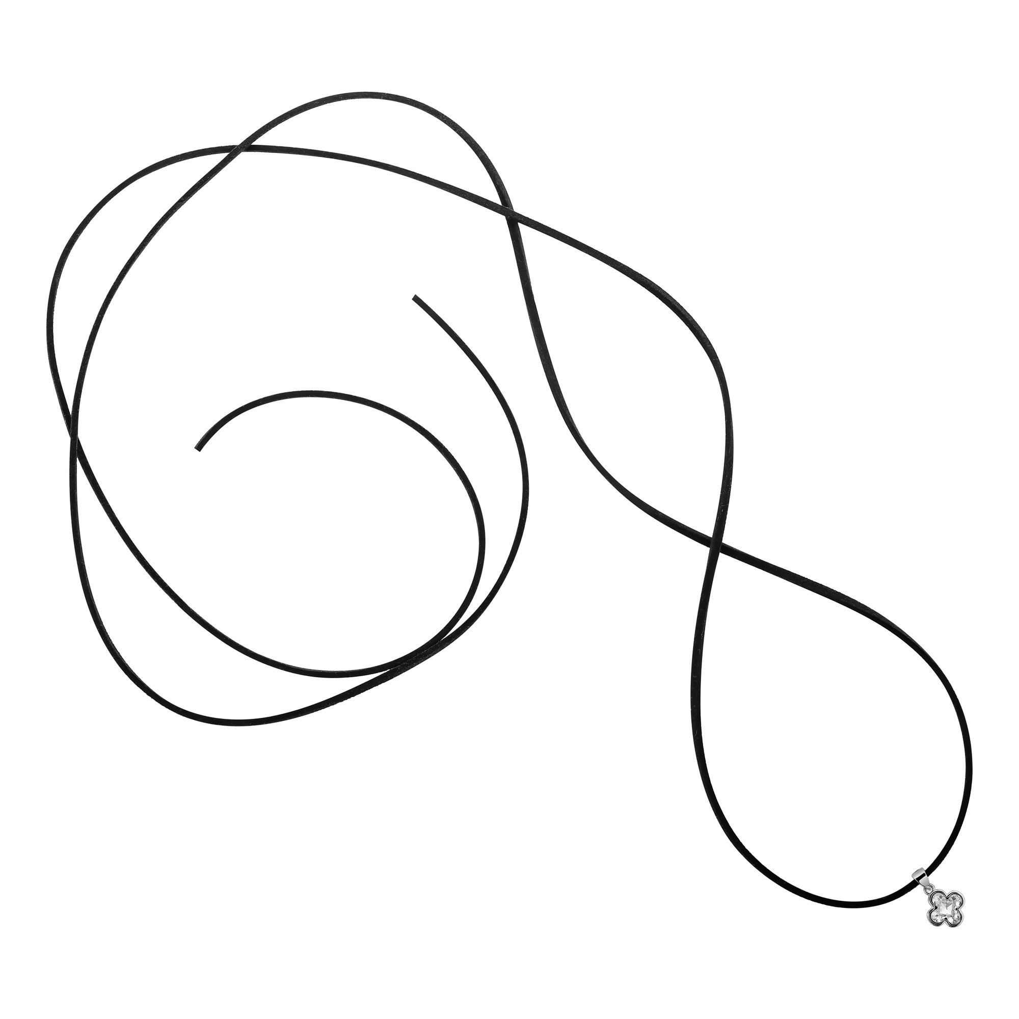 Чокер-шнурок с подвеской