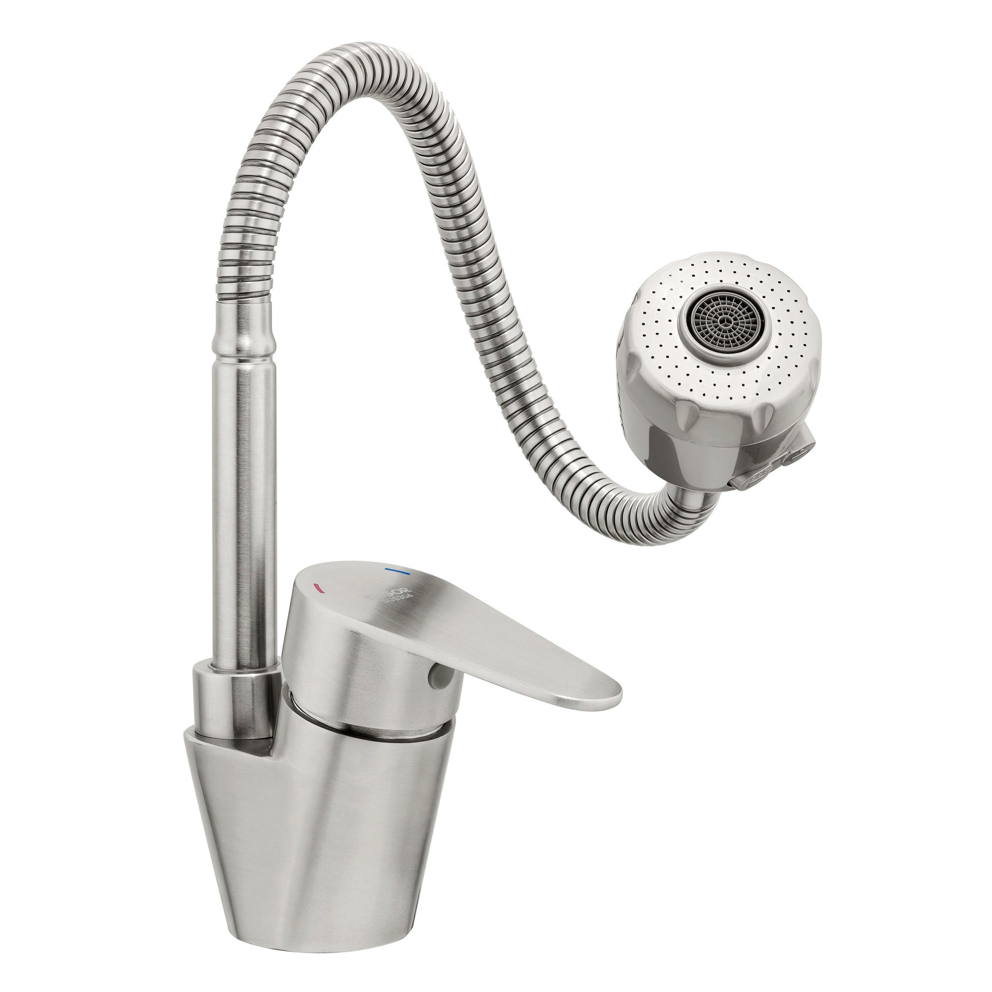 Смеситель для кухни с гибким изливом