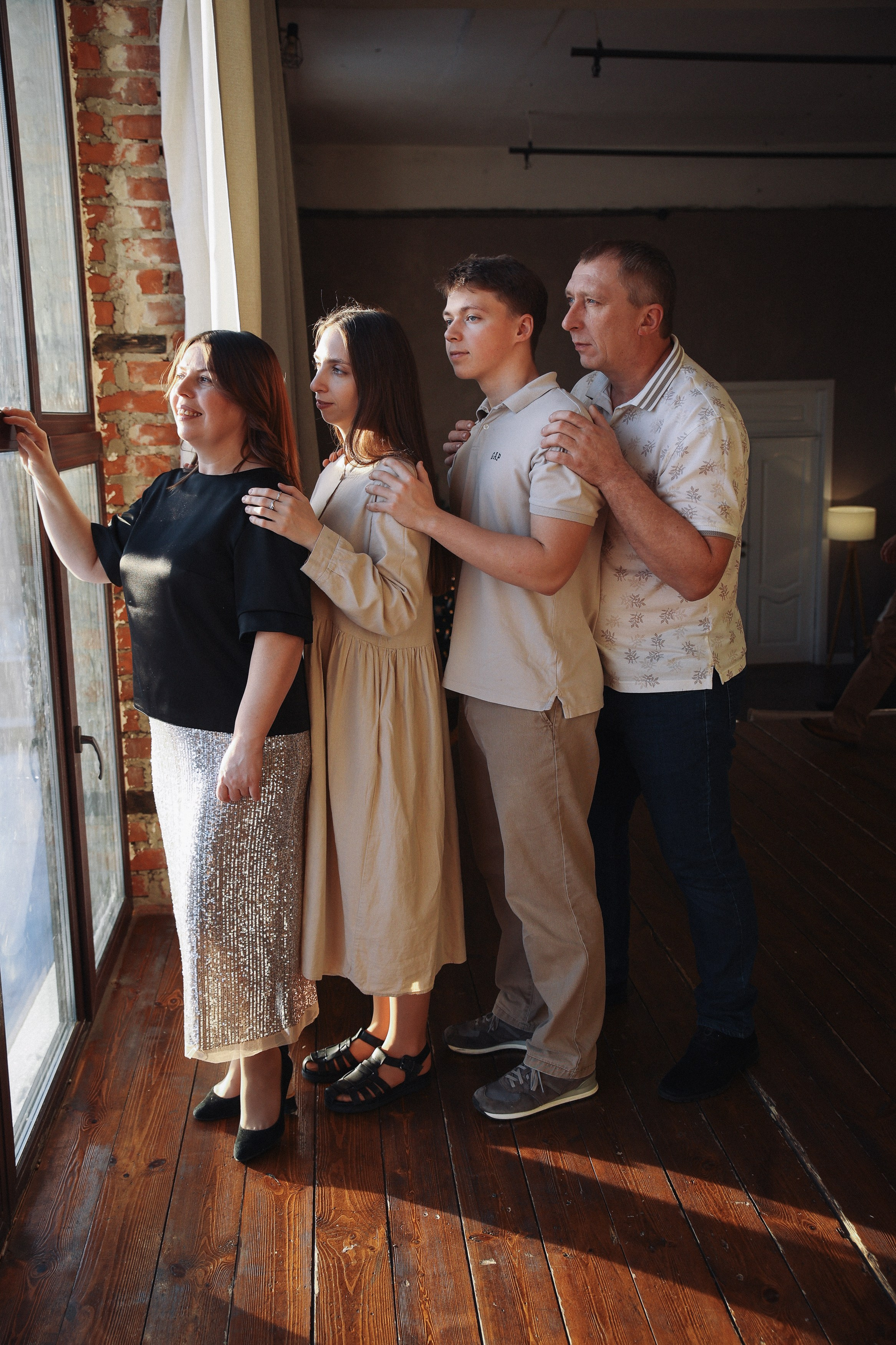 Семейная фотосессия Большая семья Фотосессия с родителями. Фотограф Владимир Москва