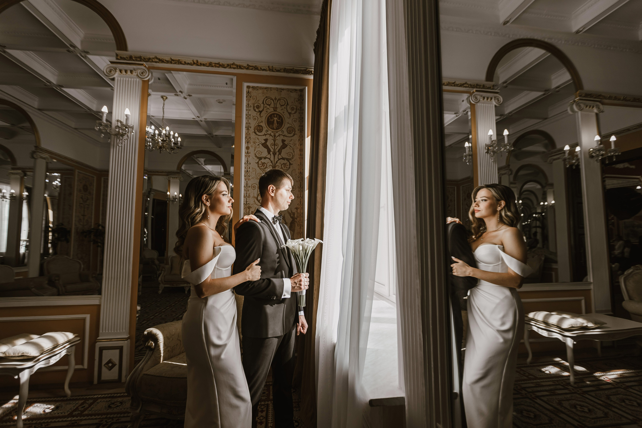 Михаил и Алина. Свадебный фотограф в Москве Анастасия Шелест