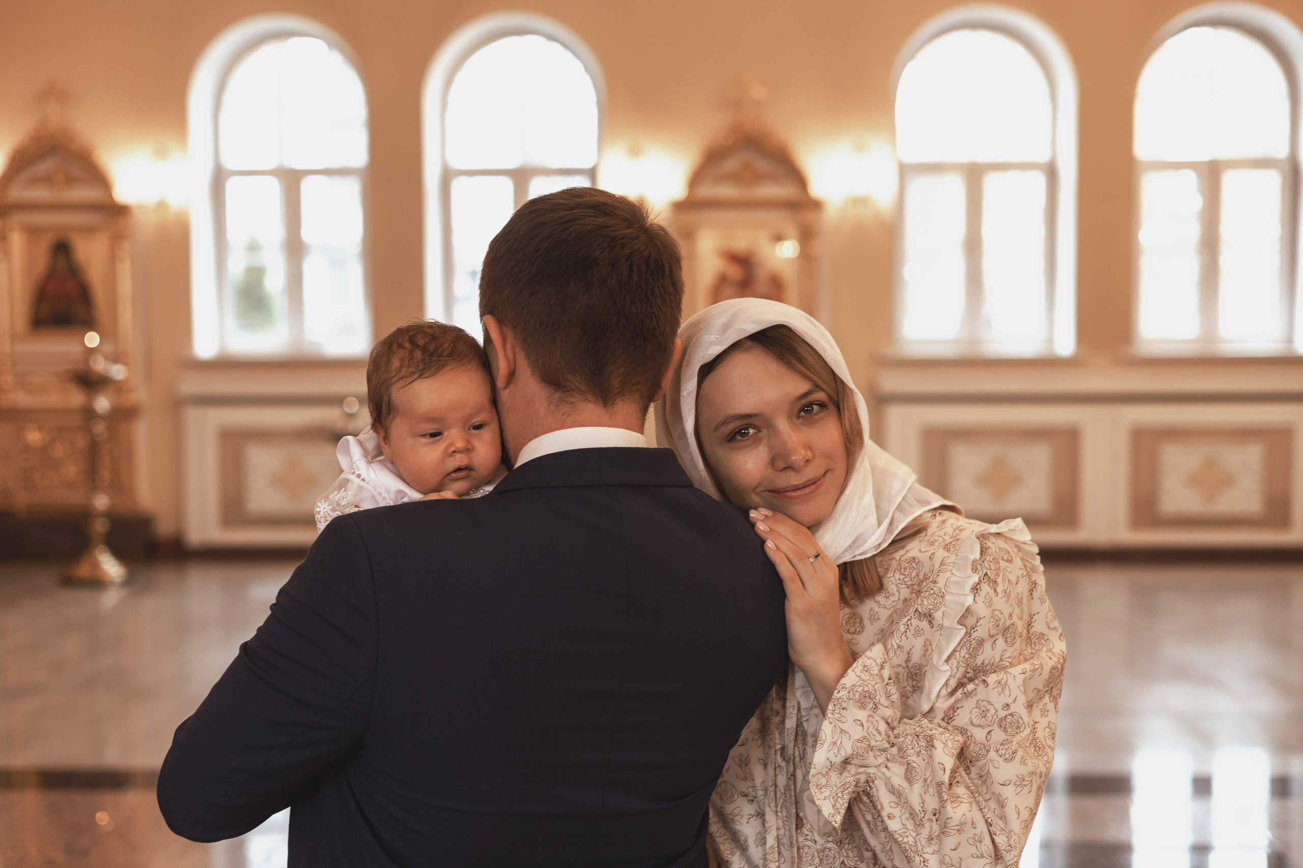 Съемка Таинство Крещения. Фотограф новорожденных Воронеж