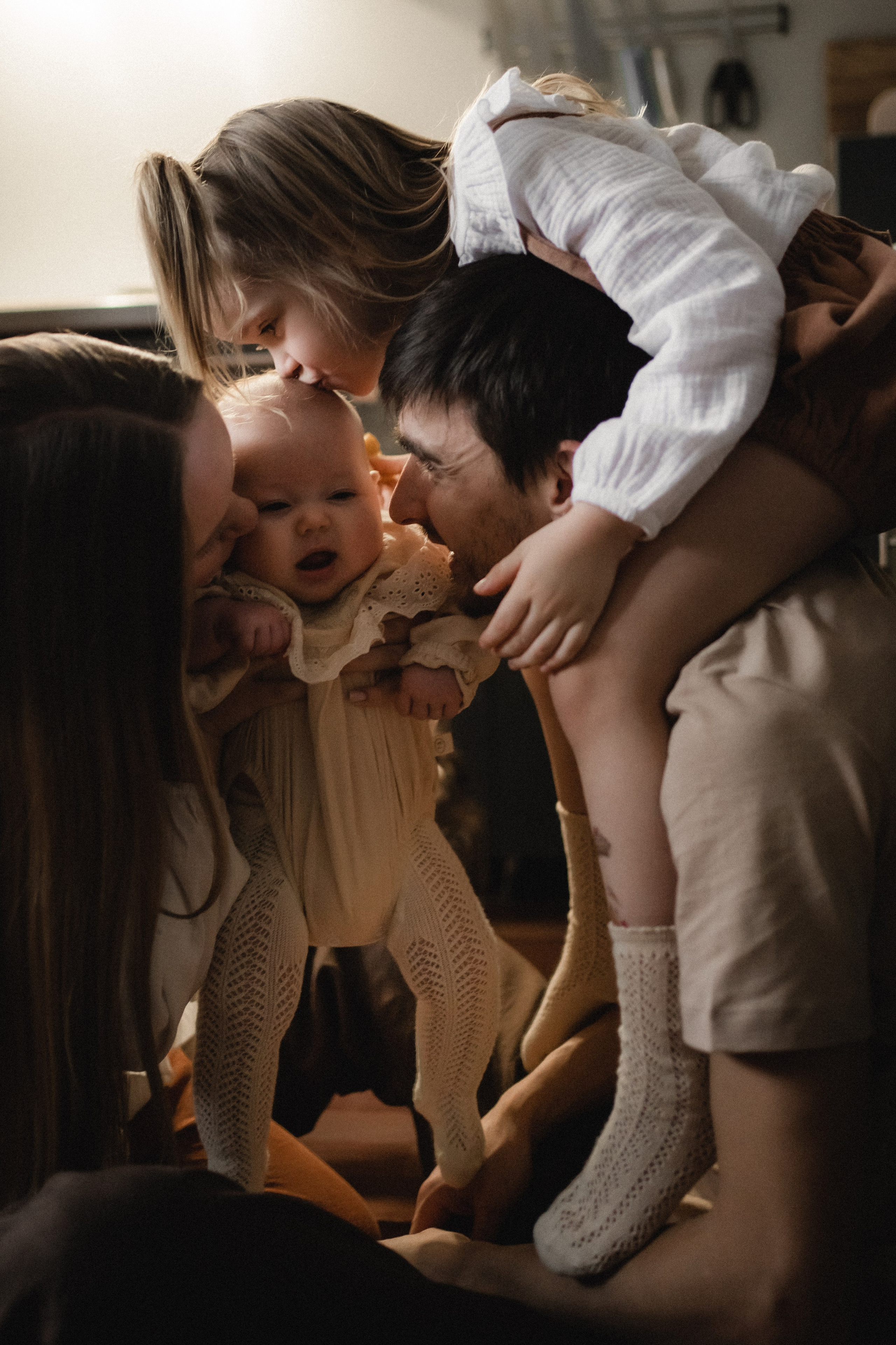 Семейная домашняя фотосессия в Домодедово. Семейный фотограф в Москве и в Домодедово Екатерина Патракова