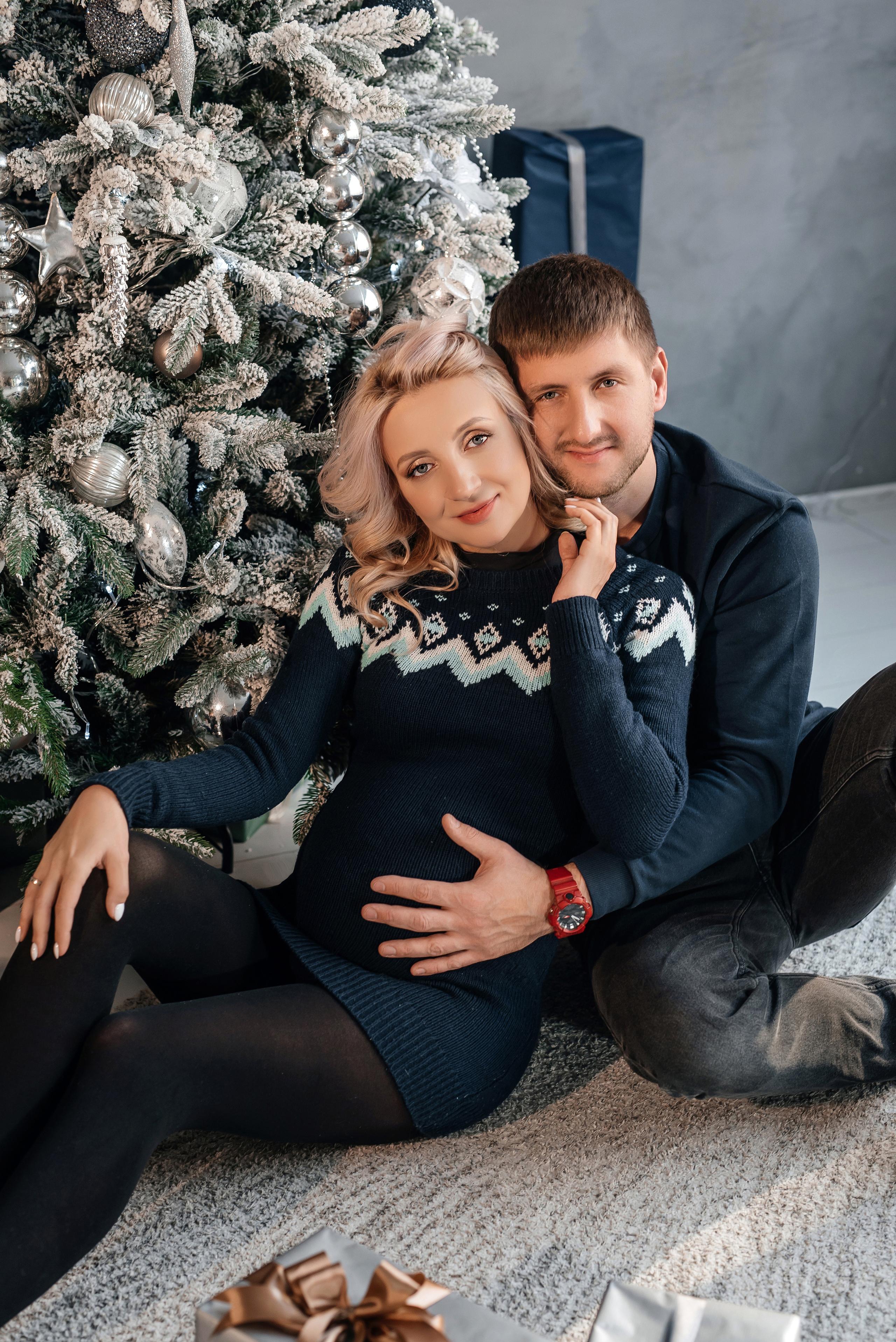 Новогодняя съемка в студии. Свадебный фотограф Елена Рякина