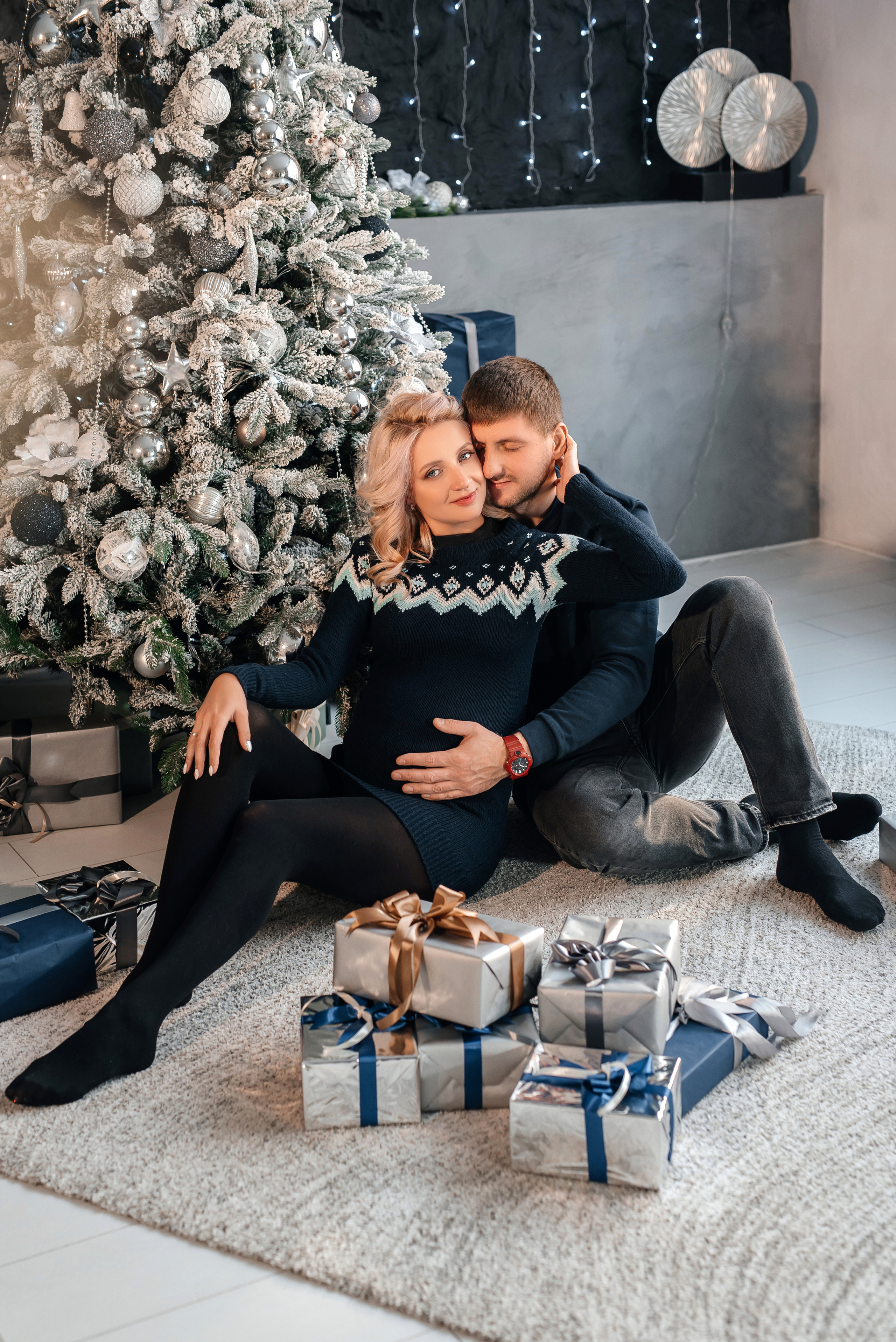 Новогодняя съемка в студии. Свадебный фотограф Елена Рякина