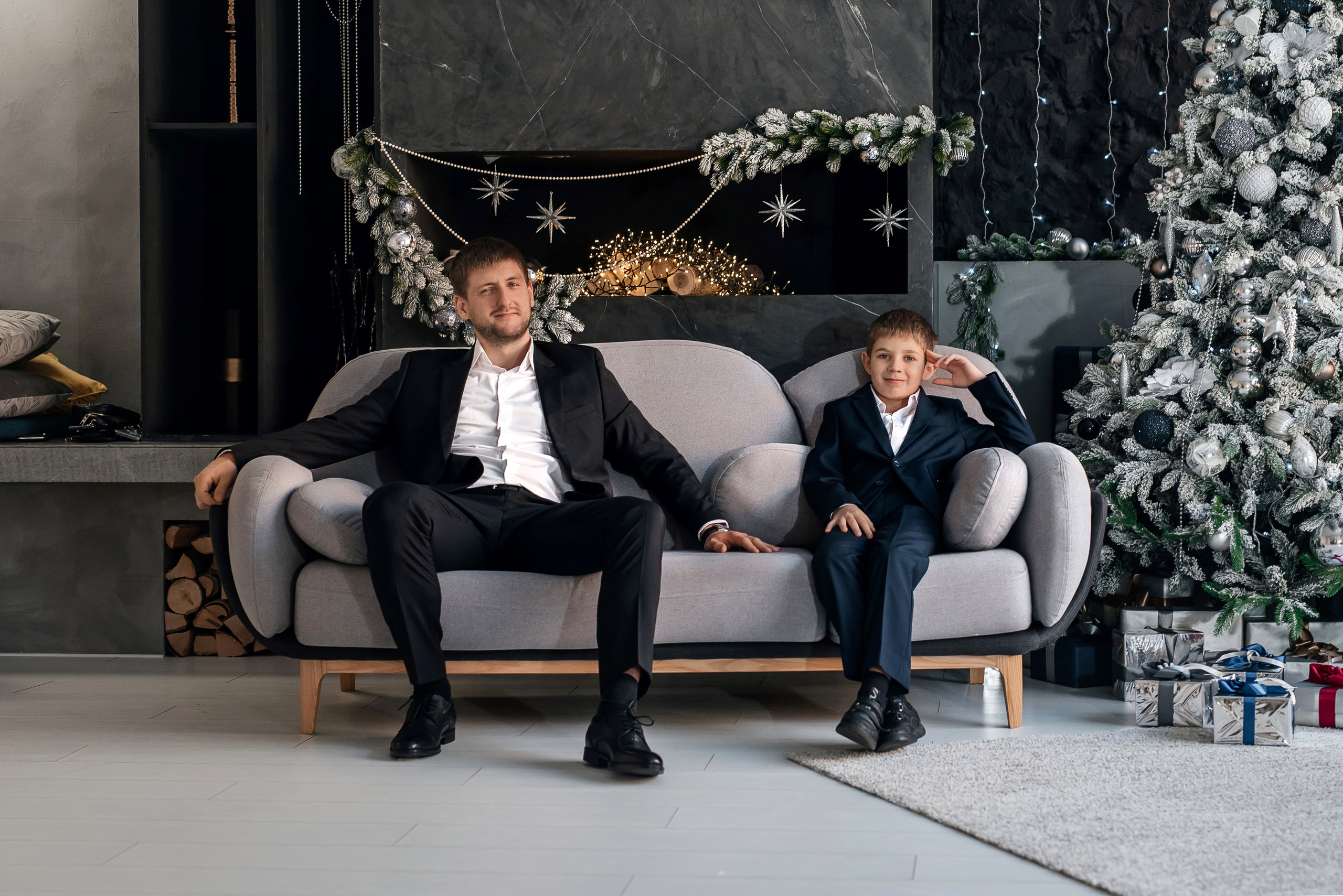 Новогодняя съемка в студии. Свадебный фотограф Елена Рякина