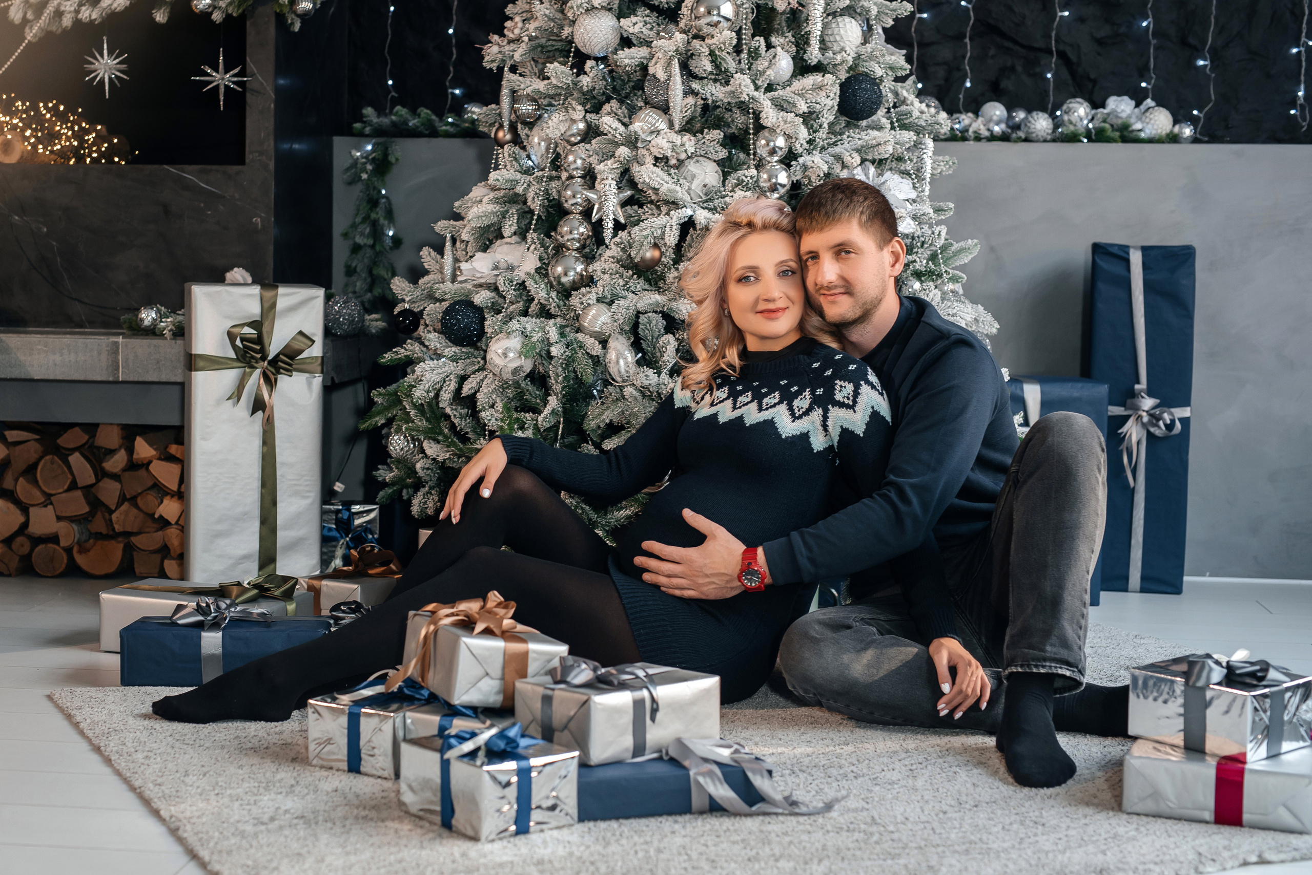 Новогодняя съемка в студии. Свадебный фотограф Елена Рякина