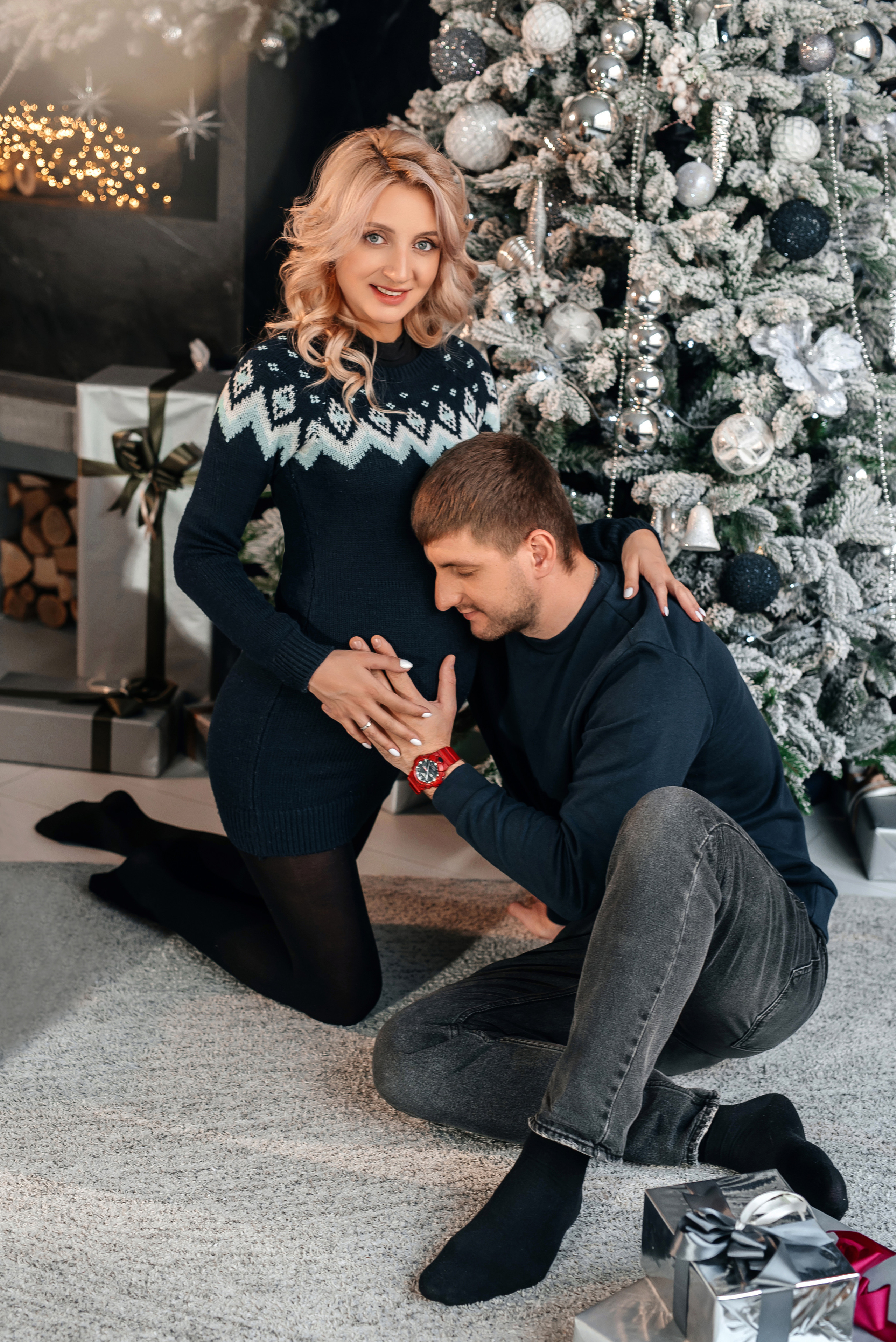 Новогодняя съемка в студии. Свадебный фотограф Елена Рякина