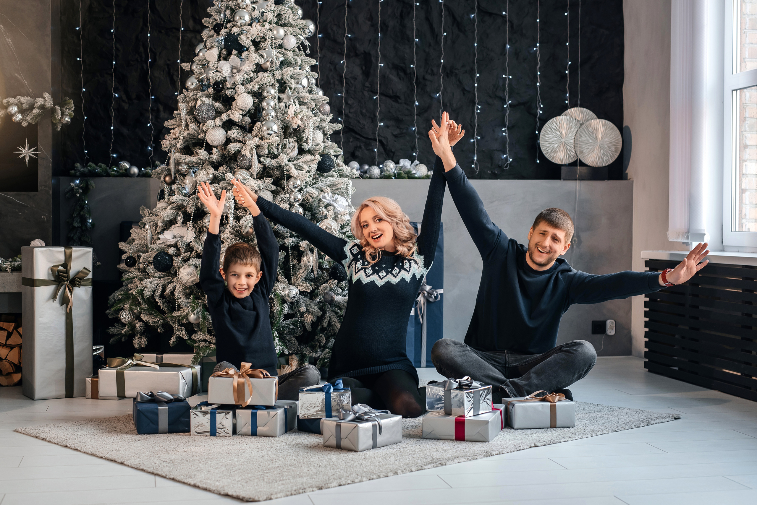 Новогодняя съемка в студии. Свадебный фотограф Елена Рякина