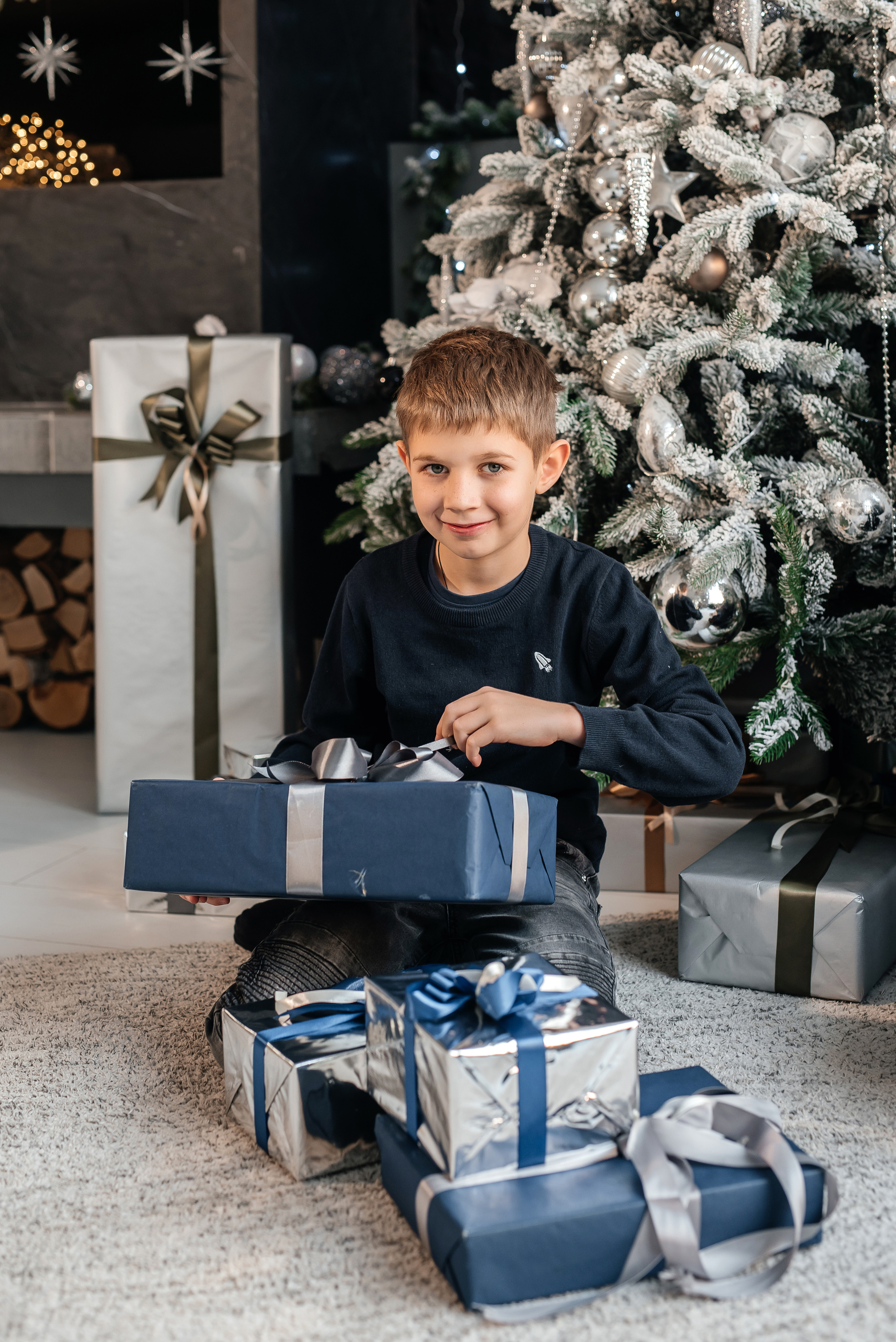 Новогодняя съемка в студии. Свадебный фотограф Елена Рякина