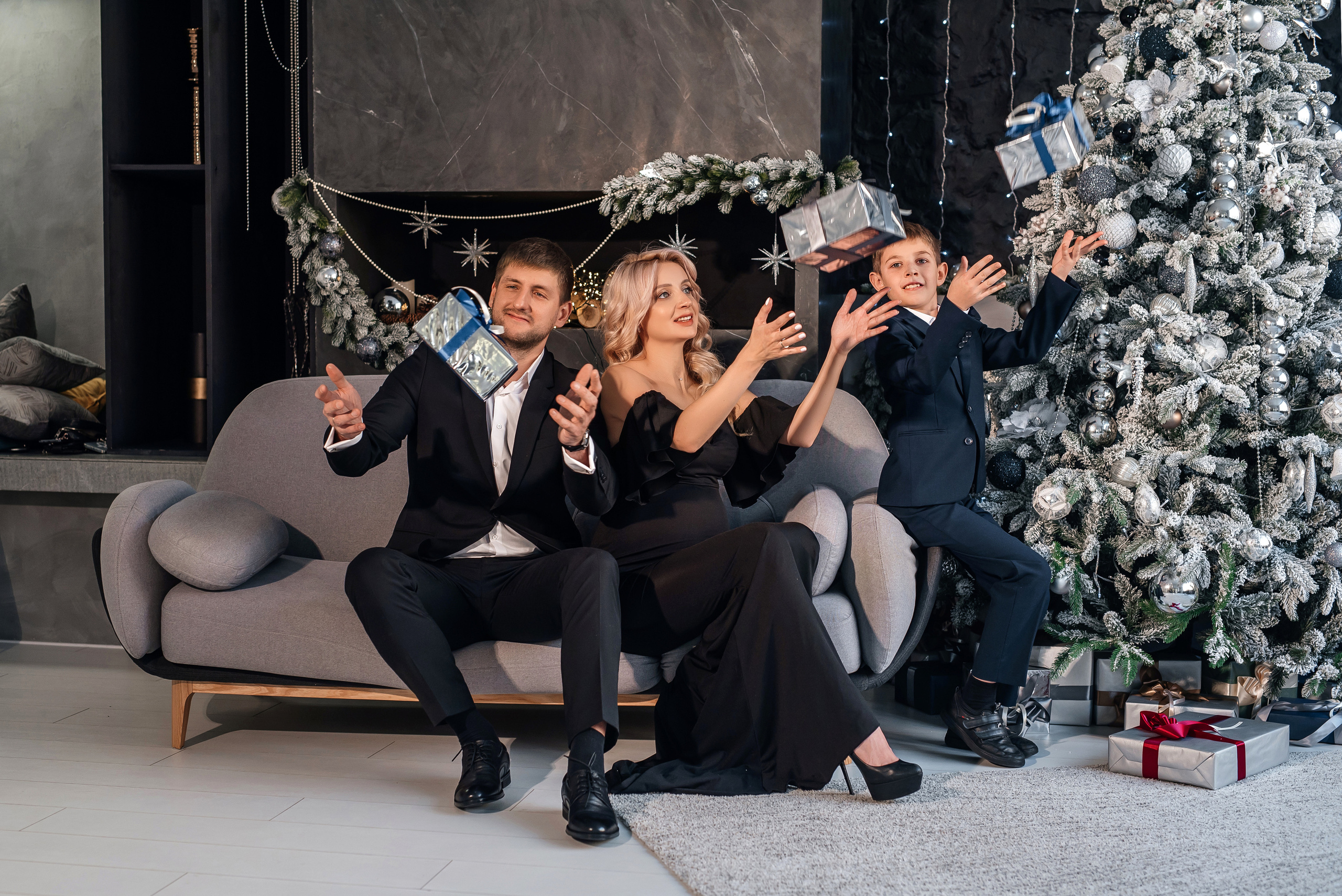 Новогодняя съемка в студии. Свадебный фотограф Елена Рякина