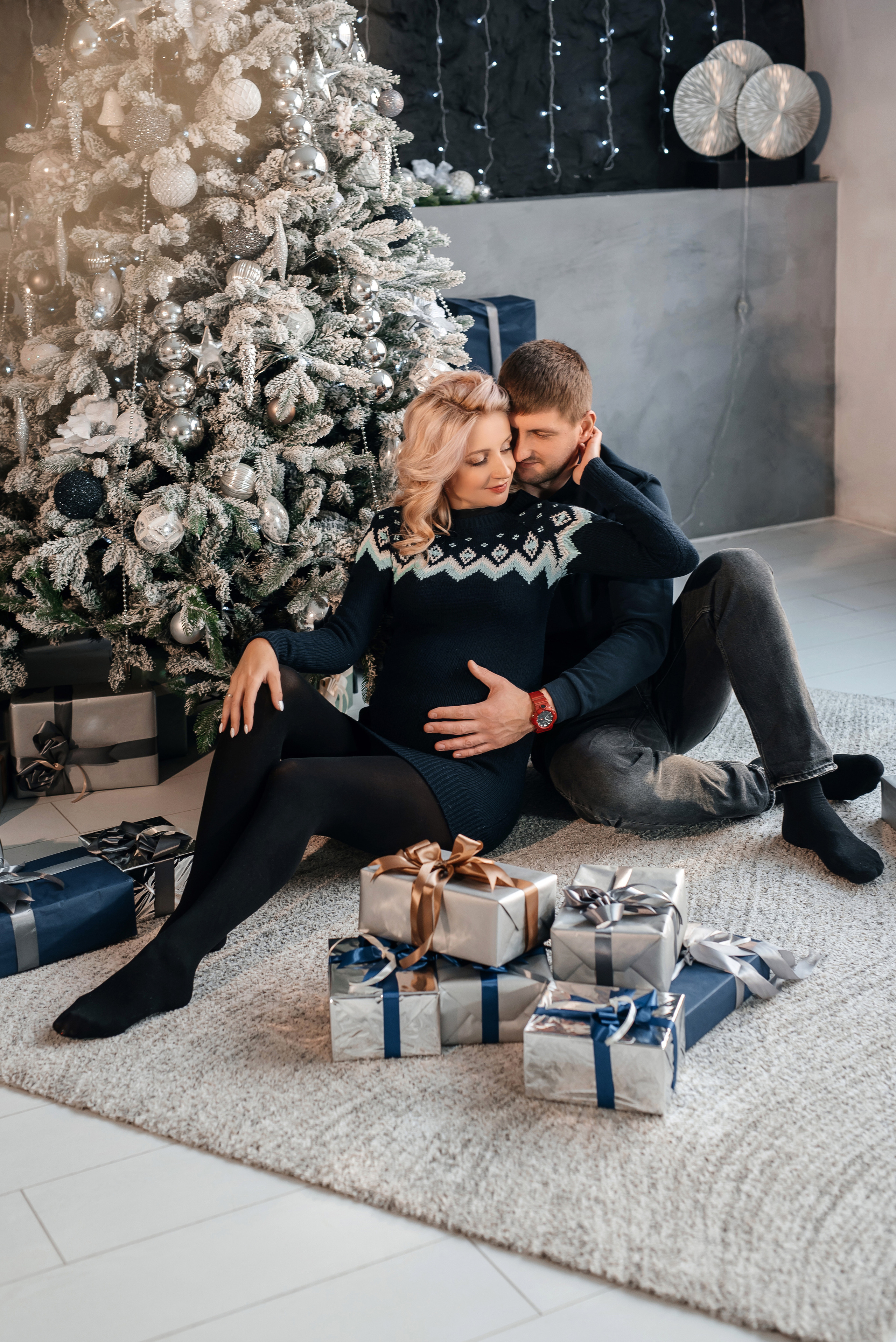 Новогодняя съемка в студии. Свадебный фотограф Елена Рякина