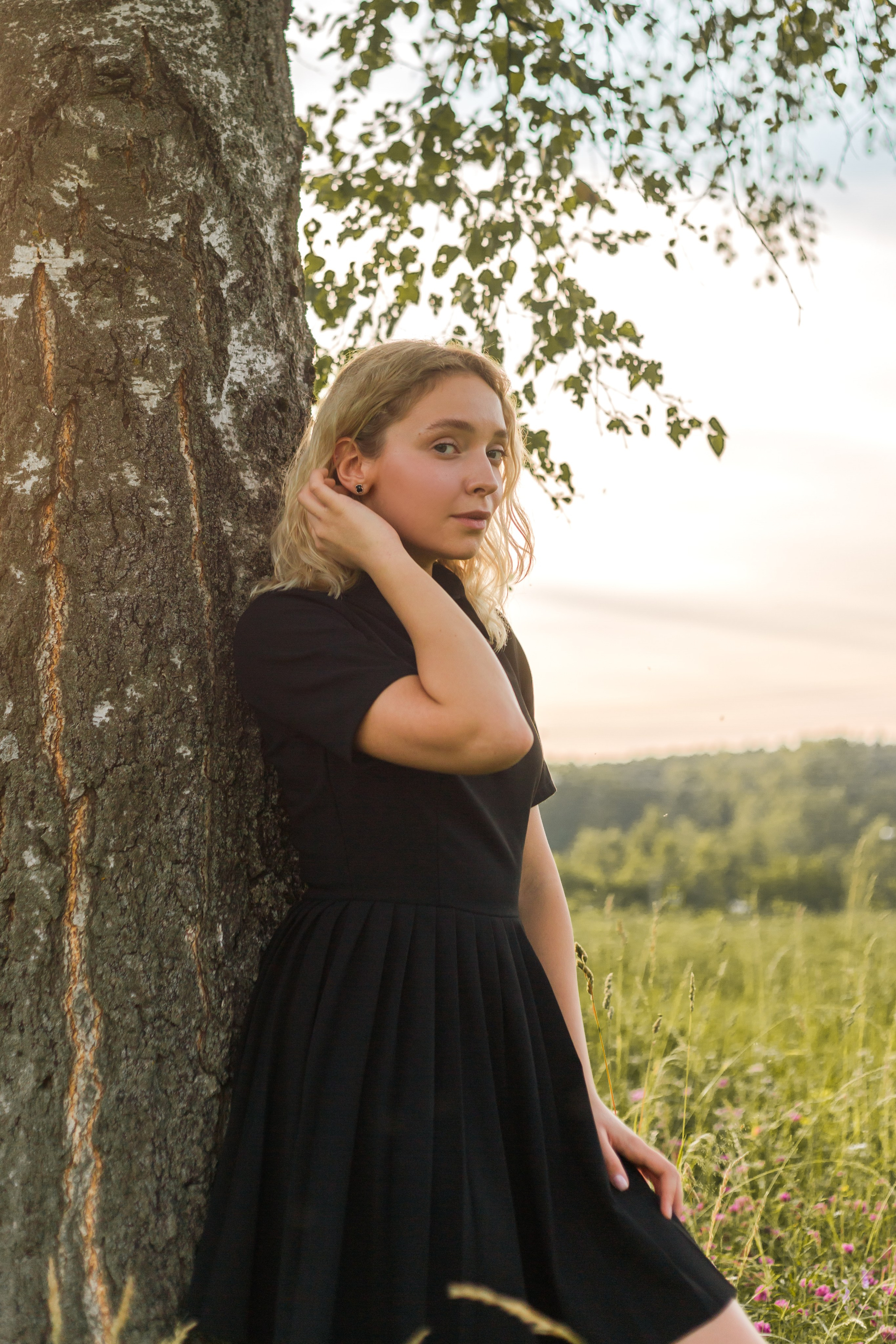 У березы. Khalimonov