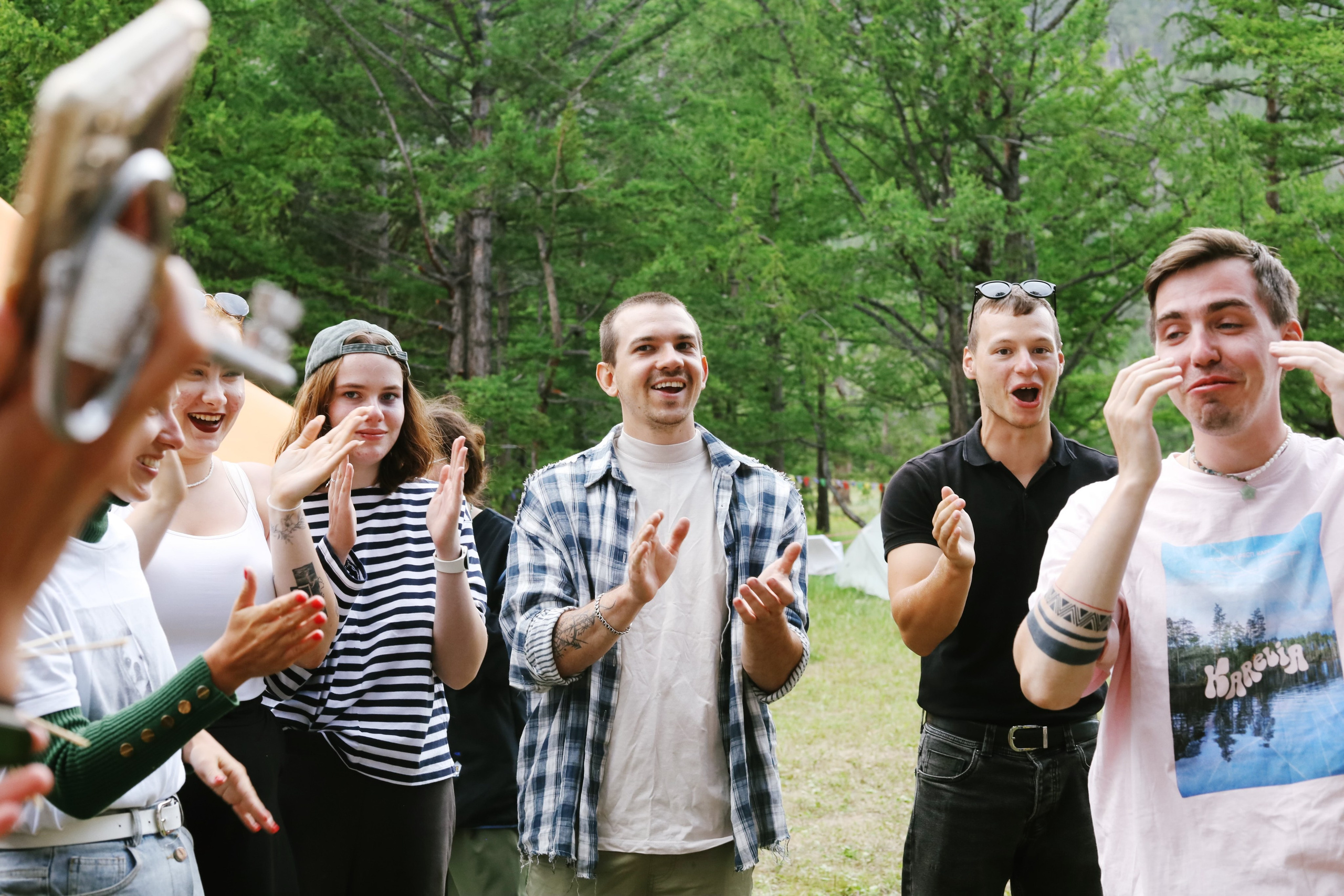 Лето 2024 / палатки. 1642 — первый лагерь для взрослых на Байкале