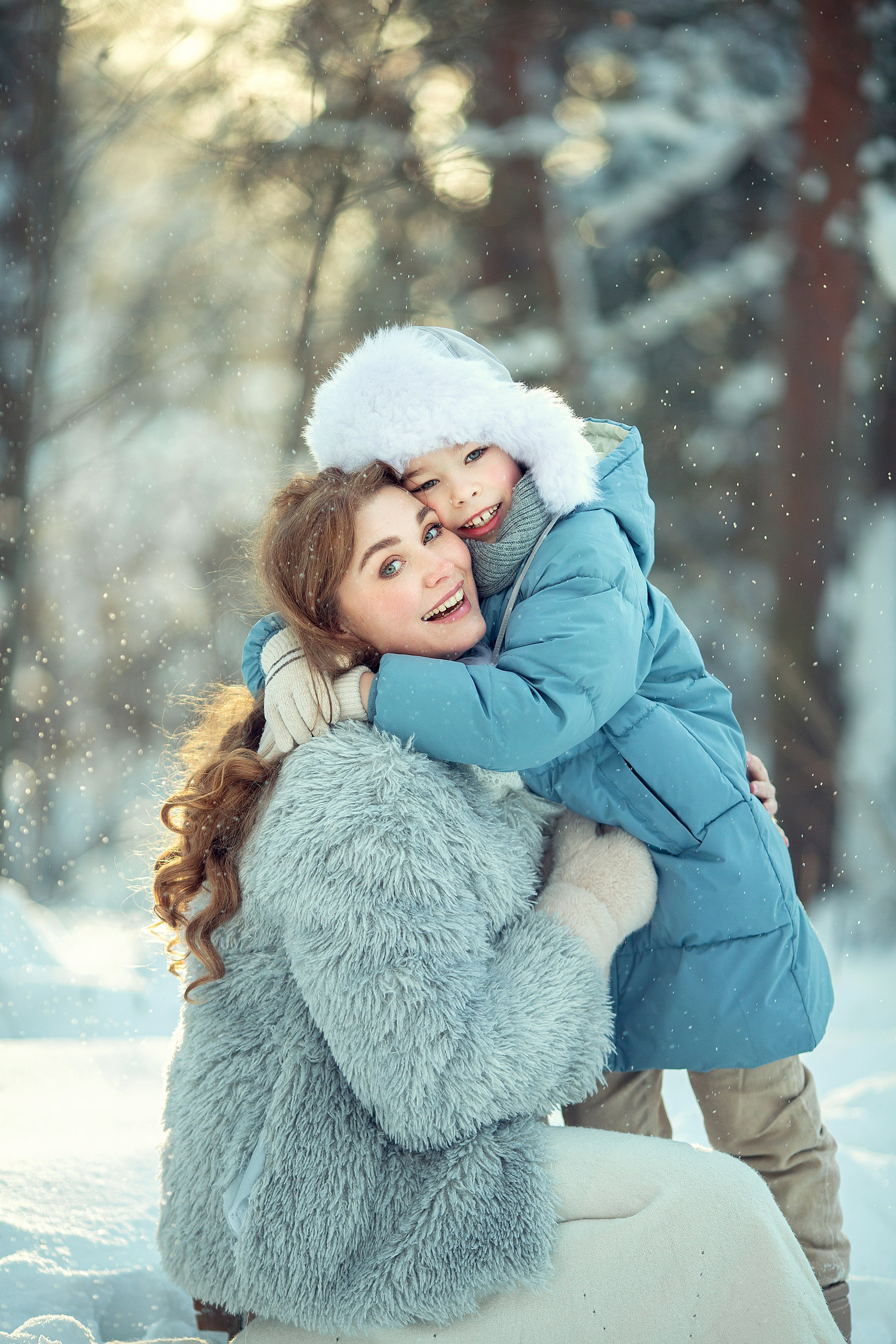 Мороз и солнце — день чудесный!. Семейный фотограф Татьяна Надеждина | Москва, Московская область, Ярославль