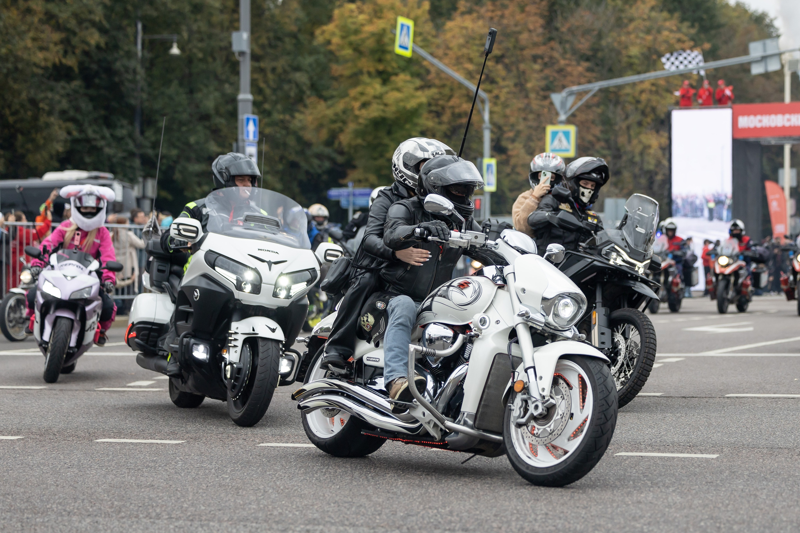 13-й Московский Мотофестиваль. Фотограф Владимир Охрименко