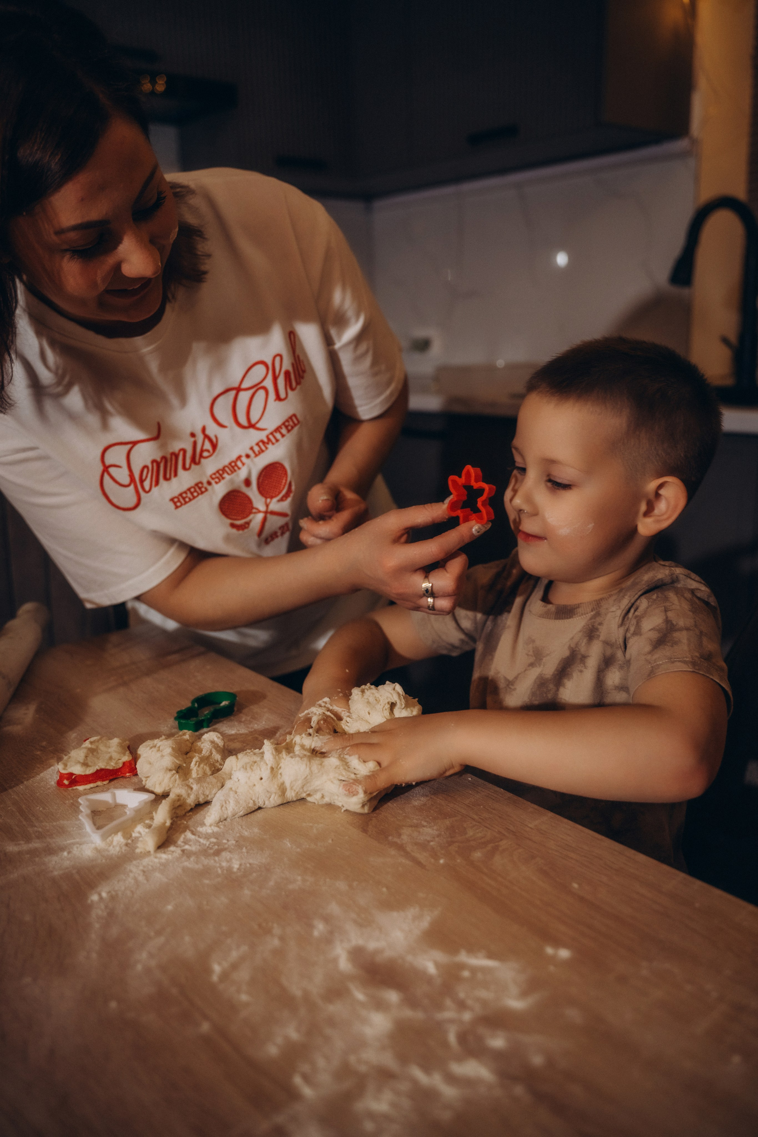 Семья Киприяновы, Новый год дома. Семейный фотограф в Белгороде Амелина Алина