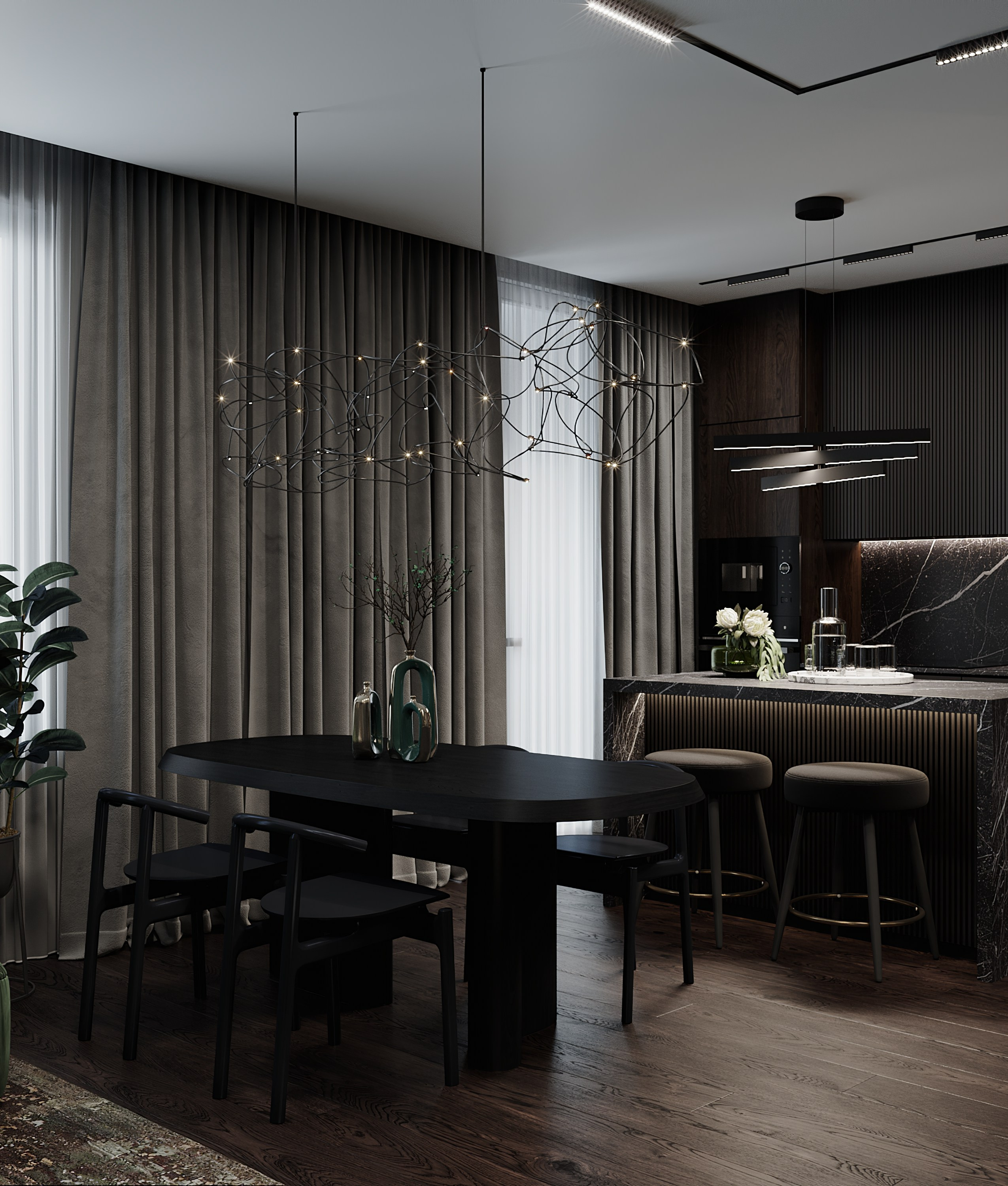 ЖК «ТАЛАН» г. Тверь. Modern Muf студия дизайна интерьера