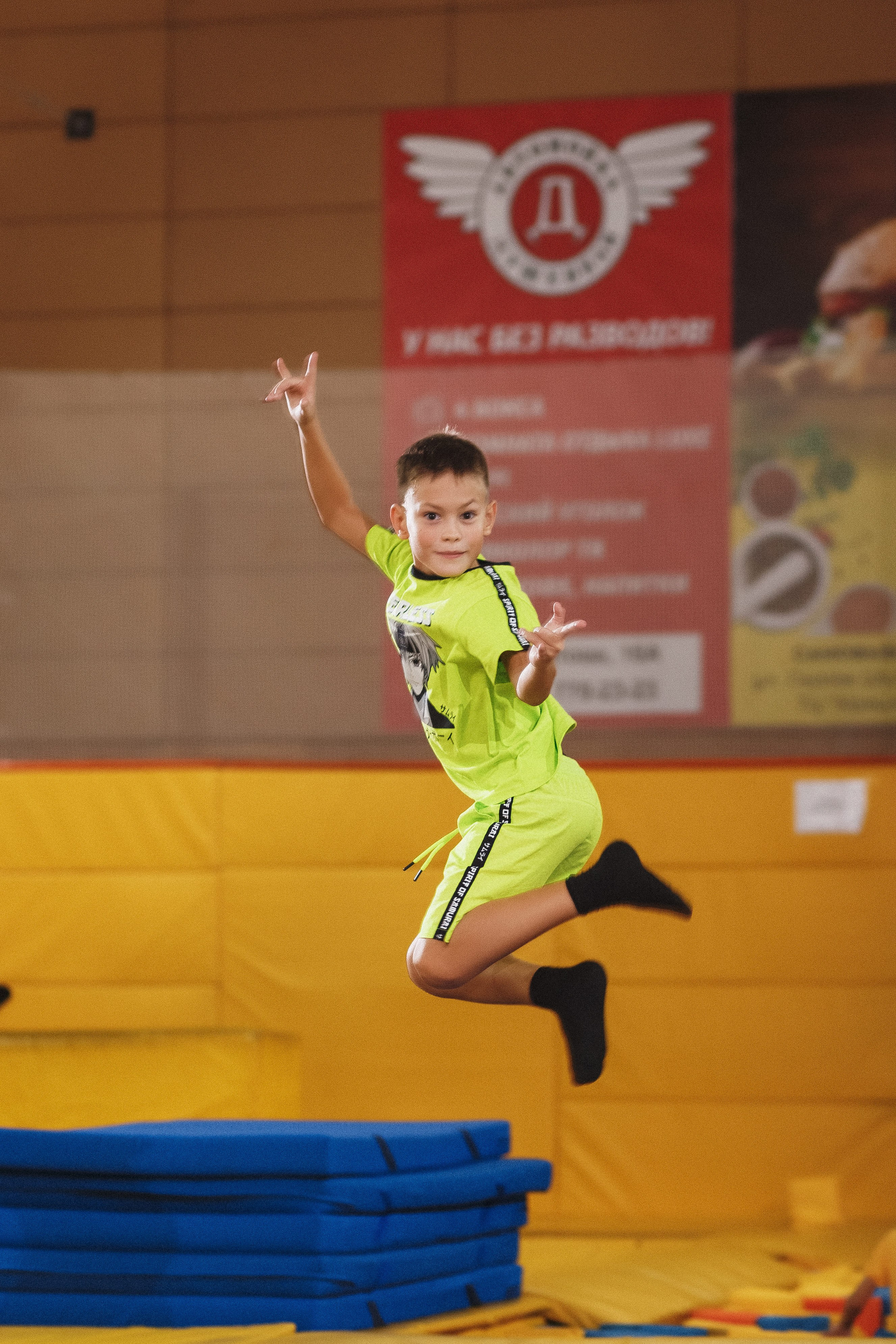 Веселые моменты: День рождения Даниила в 'В облака' Таганрога. Свадебный и семейный фотограф в Таганроге Бакарюк Антон