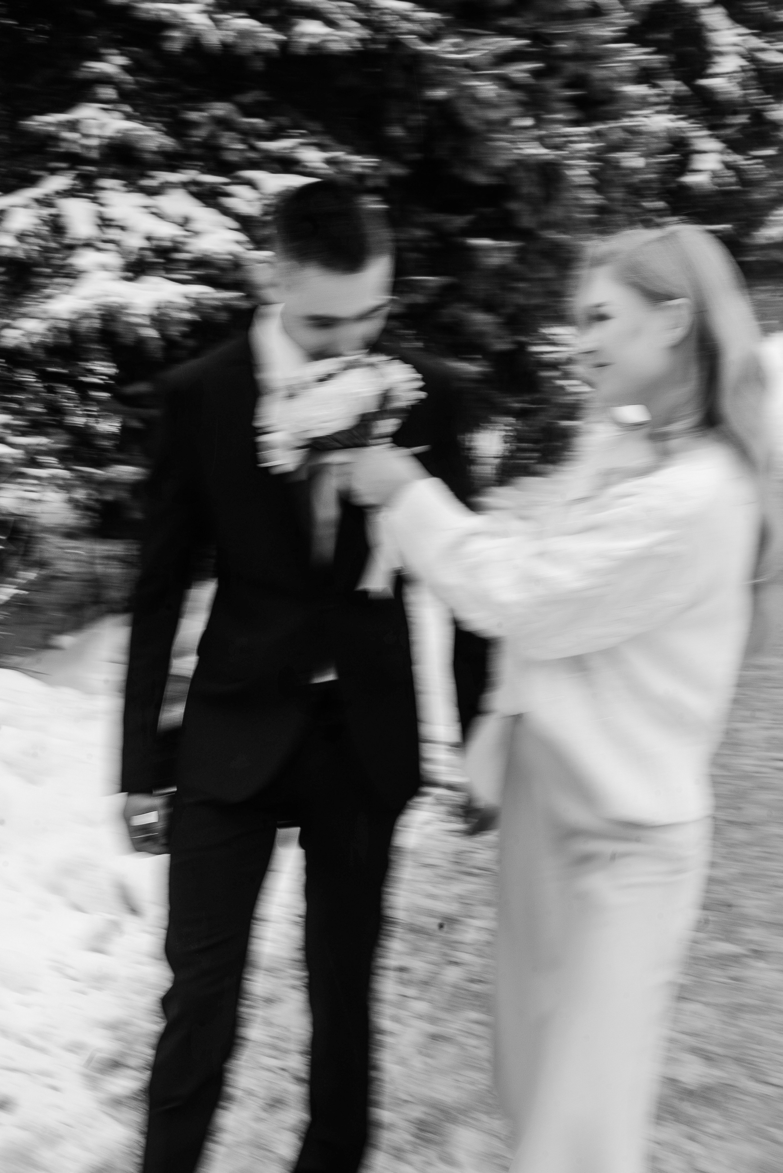 Александра и Алексей, роспись и прогулка зимой. Свадебный и портретный фотограф в Липецке Юлия Свит