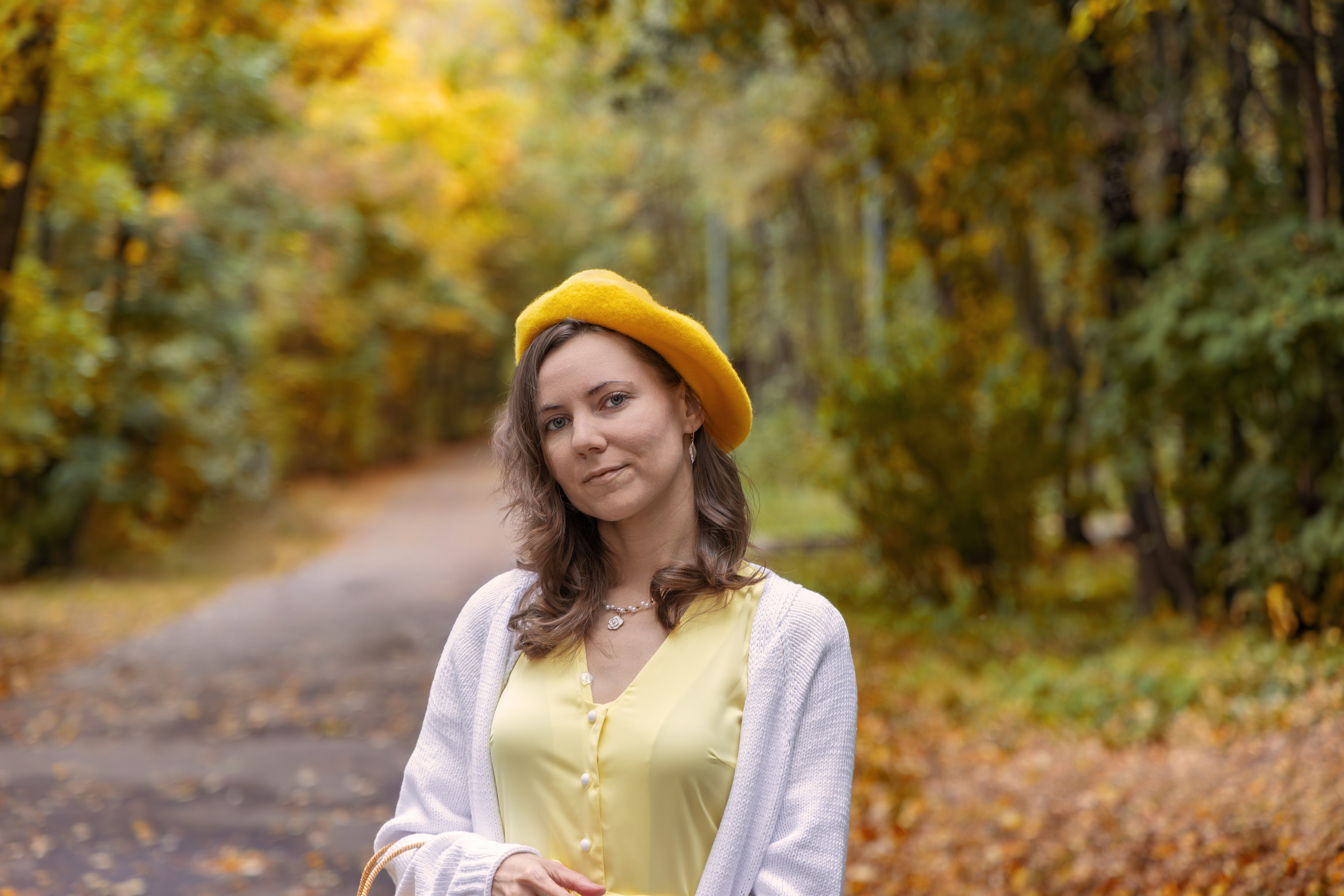 Жёлтая осень и ретро-велосипед. Репортажный, семейный и студийный фотограф в Москве Демин Алексей