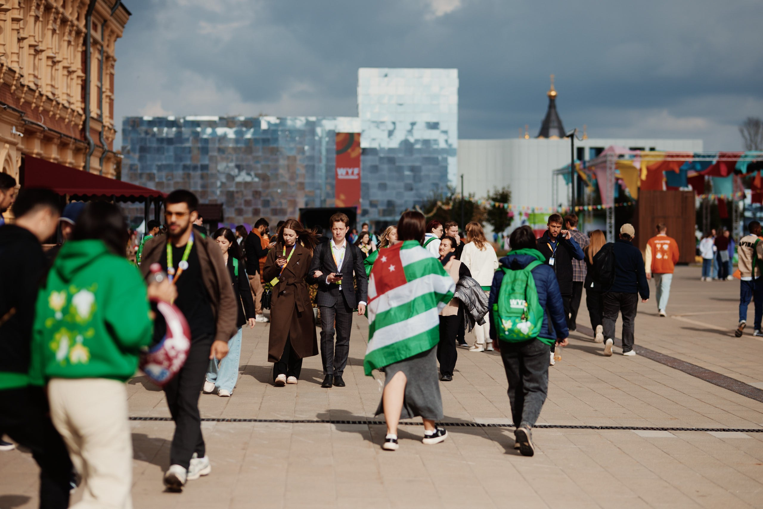 Слет фестиваля молодежи 2025. Репортажная съемка в Москве