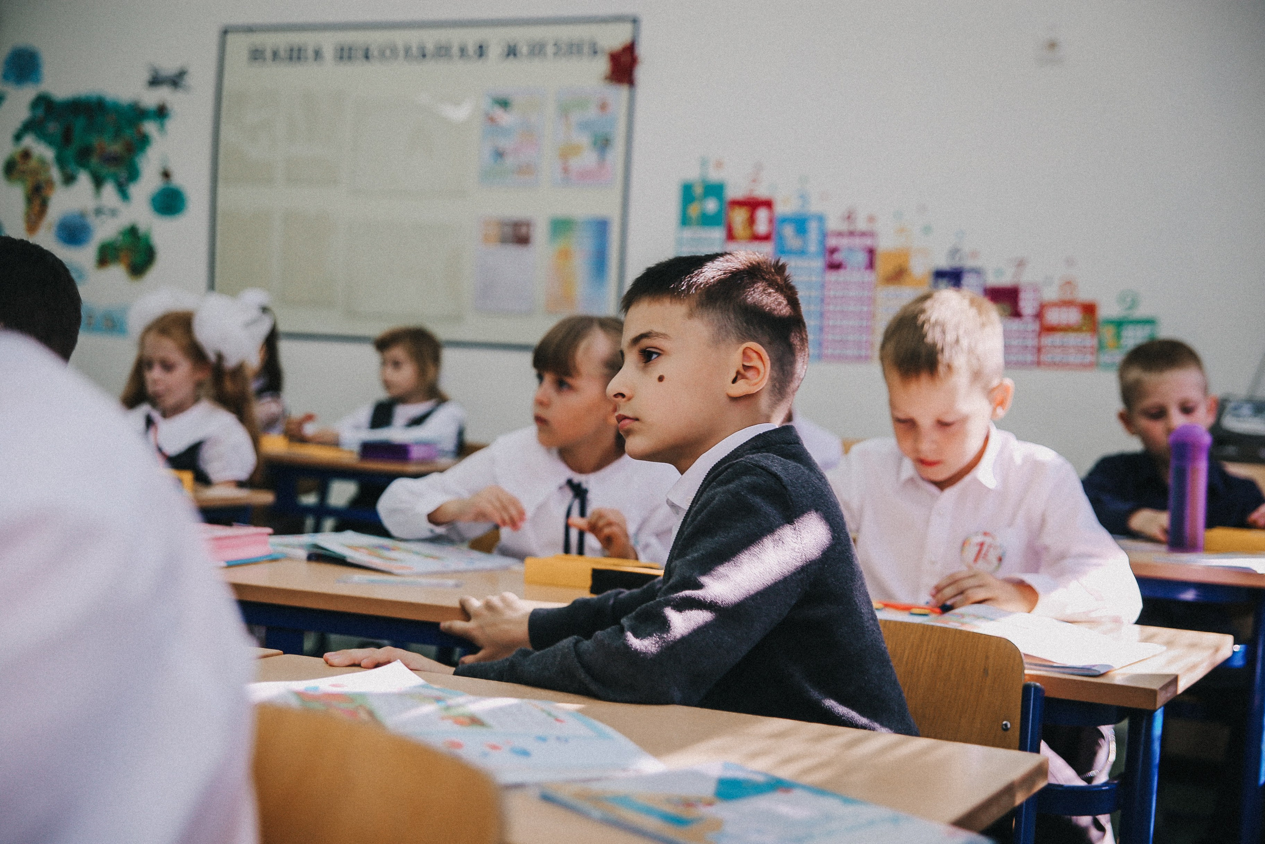 Первоклашки. Фотограф в Серпухове и Тарусе Ксения Царёва