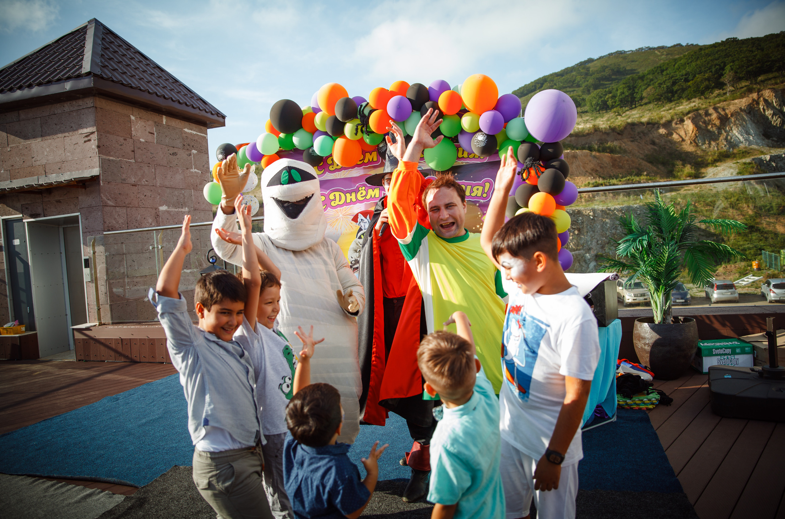 Монстряческая вечеринка для Армана и Артура. Сайт фотографа Марина Ефанова