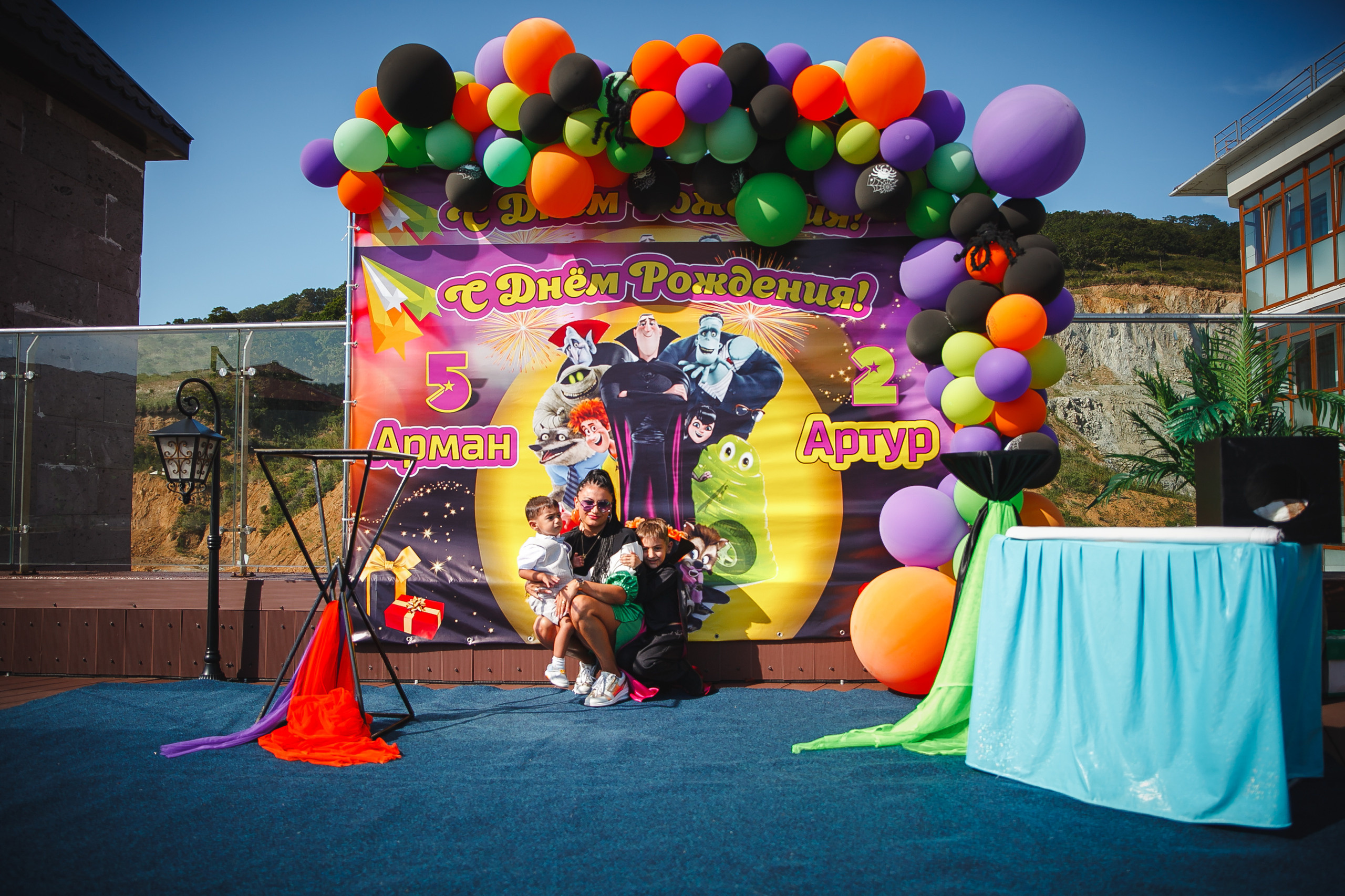 Монстряческая вечеринка для Армана и Артура. Сайт фотографа Марина Ефанова