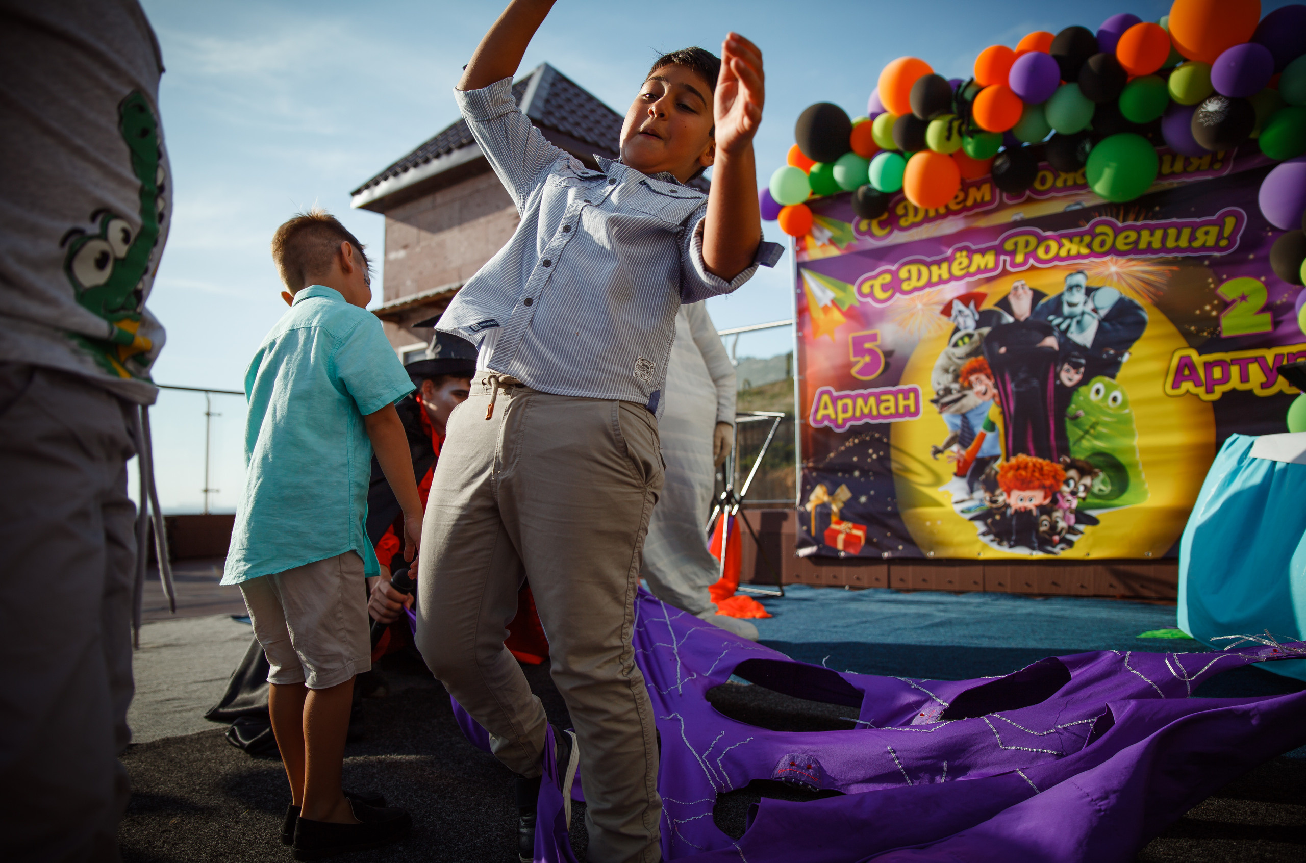 Монстряческая вечеринка для Армана и Артура. Сайт фотографа Марина Ефанова