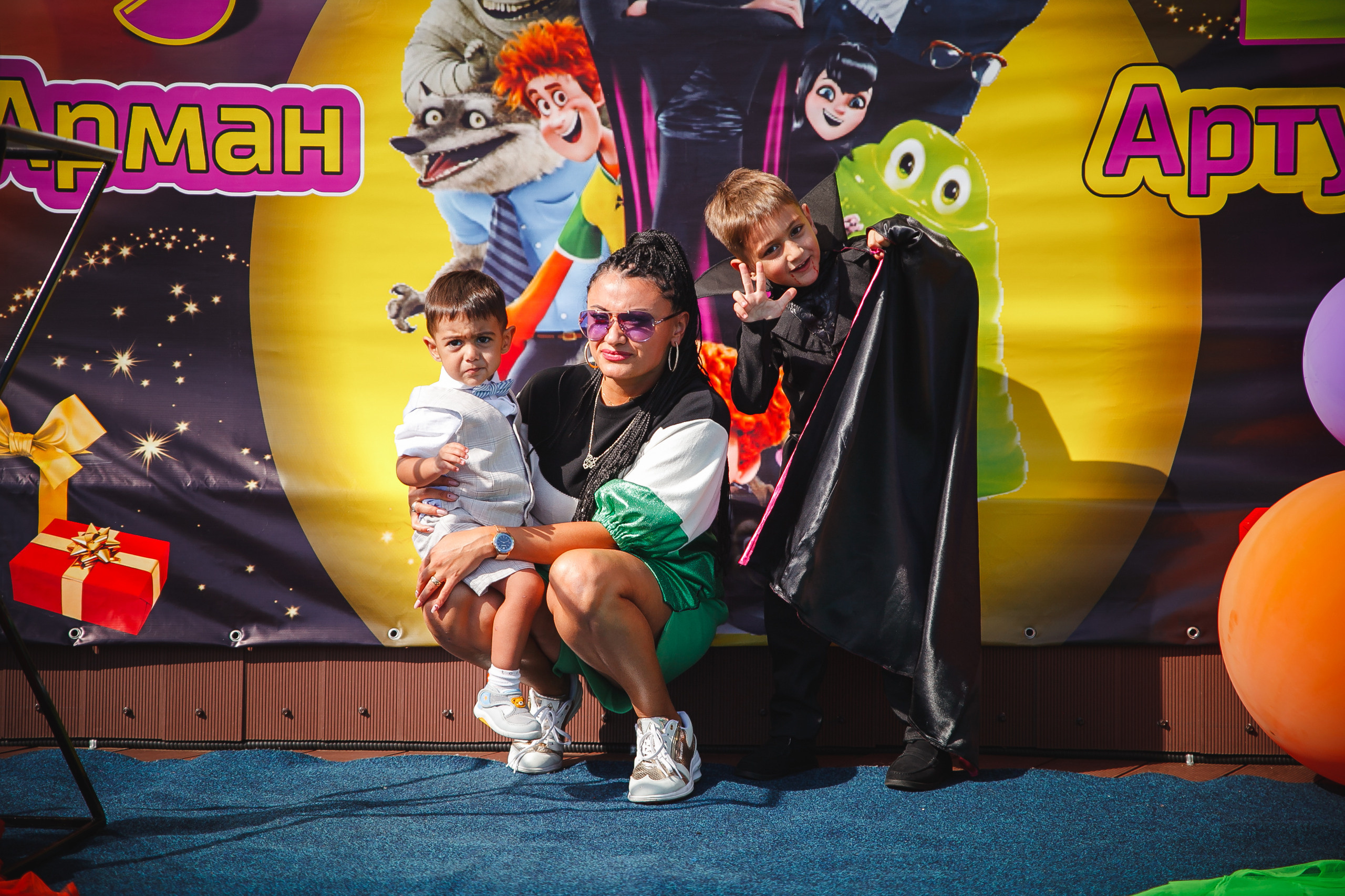 Монстряческая вечеринка для Армана и Артура. Сайт фотографа Марина Ефанова