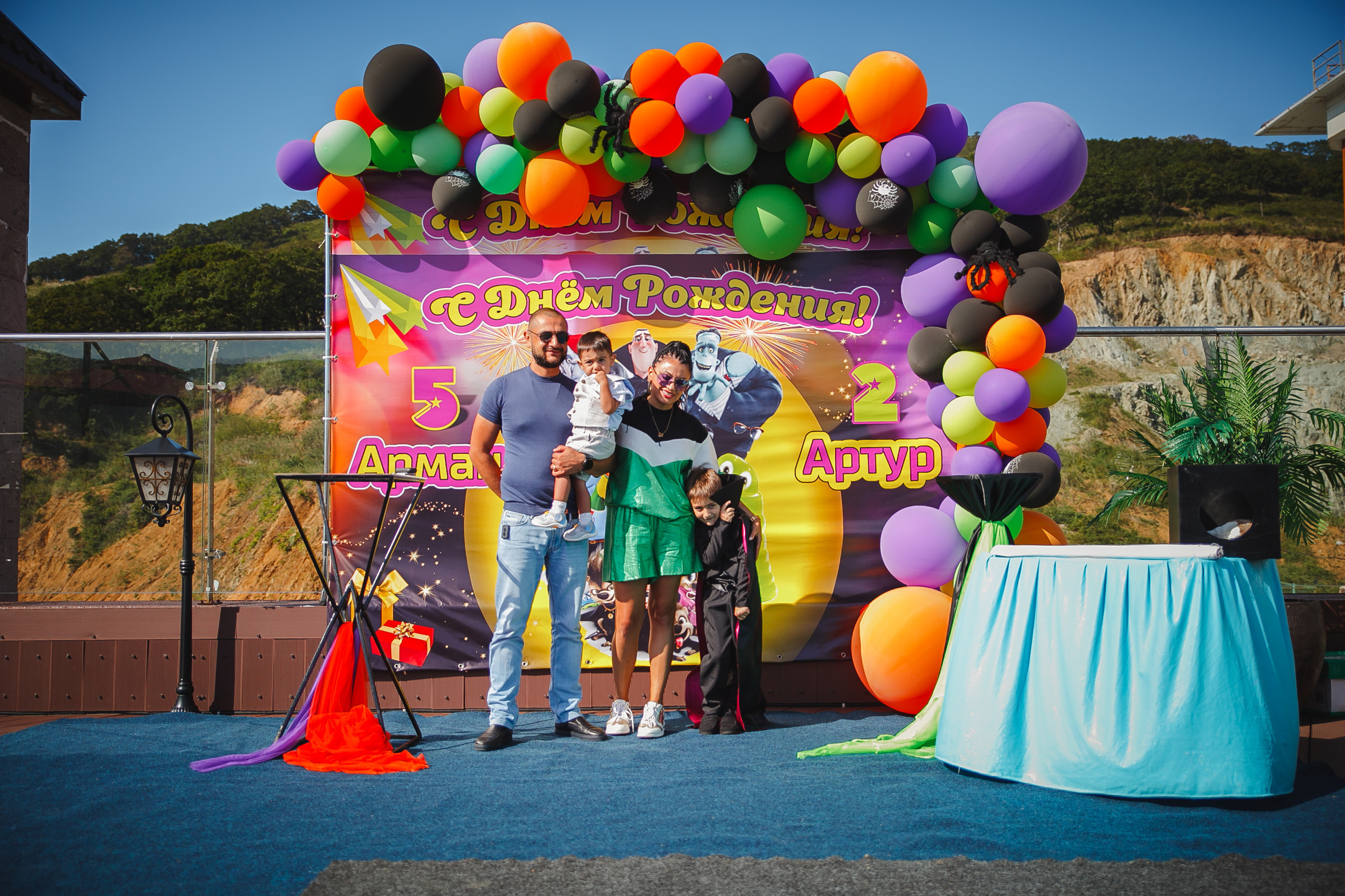 Монстряческая вечеринка для Армана и Артура. Сайт фотографа Марина Ефанова