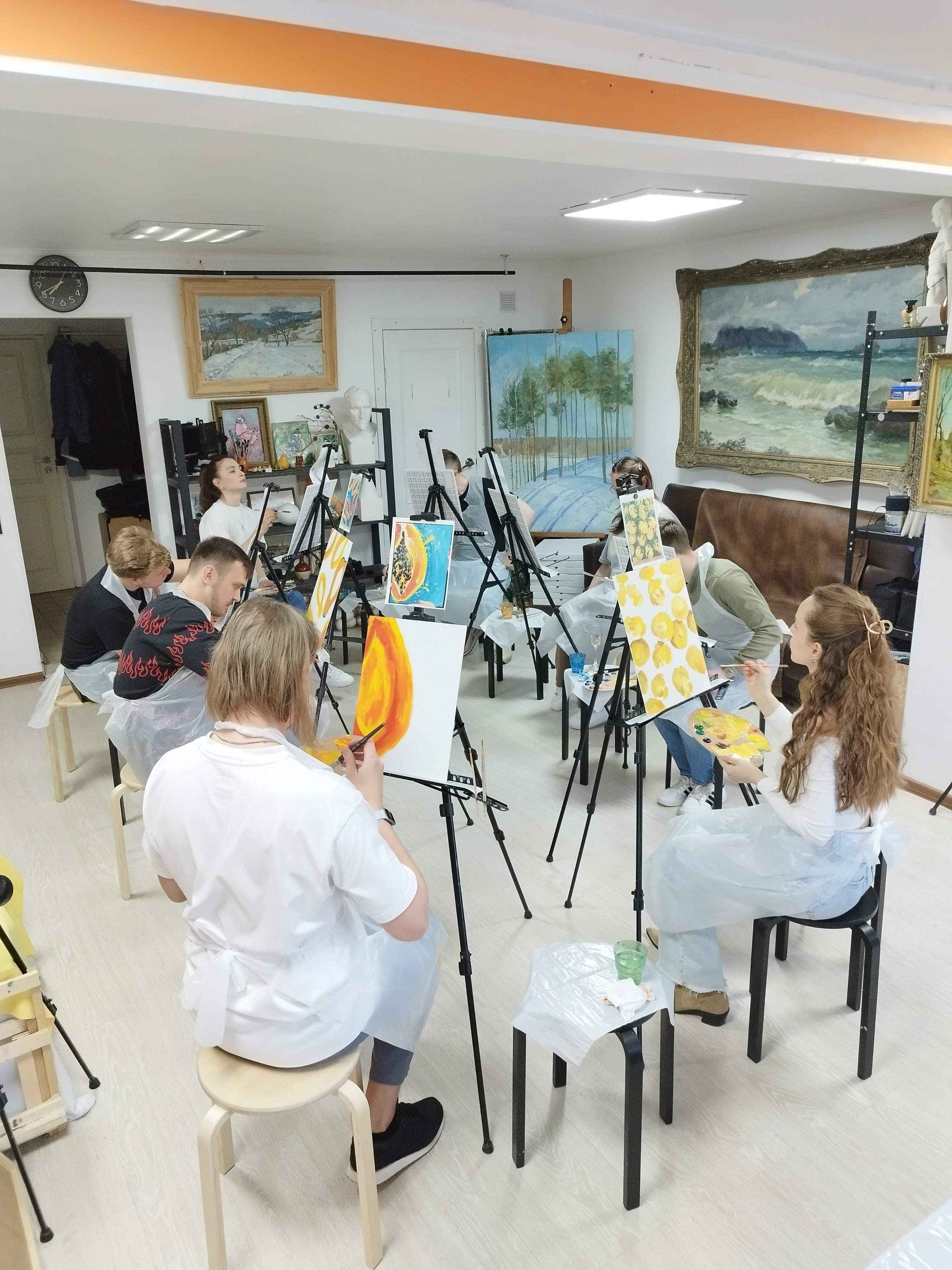 Арт-вечеринки. Арт-вечеринки и мастер-классы в Москве для взрослых и детей