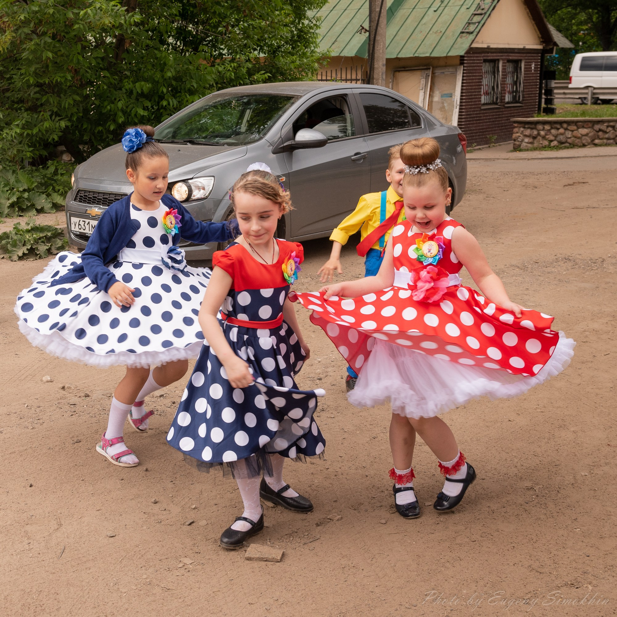 Утренник в детском саду. Фотограф Евгений Симохин